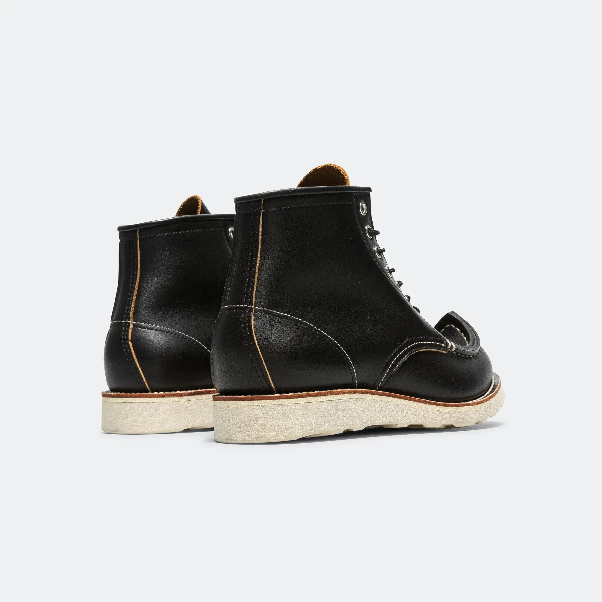 KAPITAL Leather TIBETAN Work Boots - Black