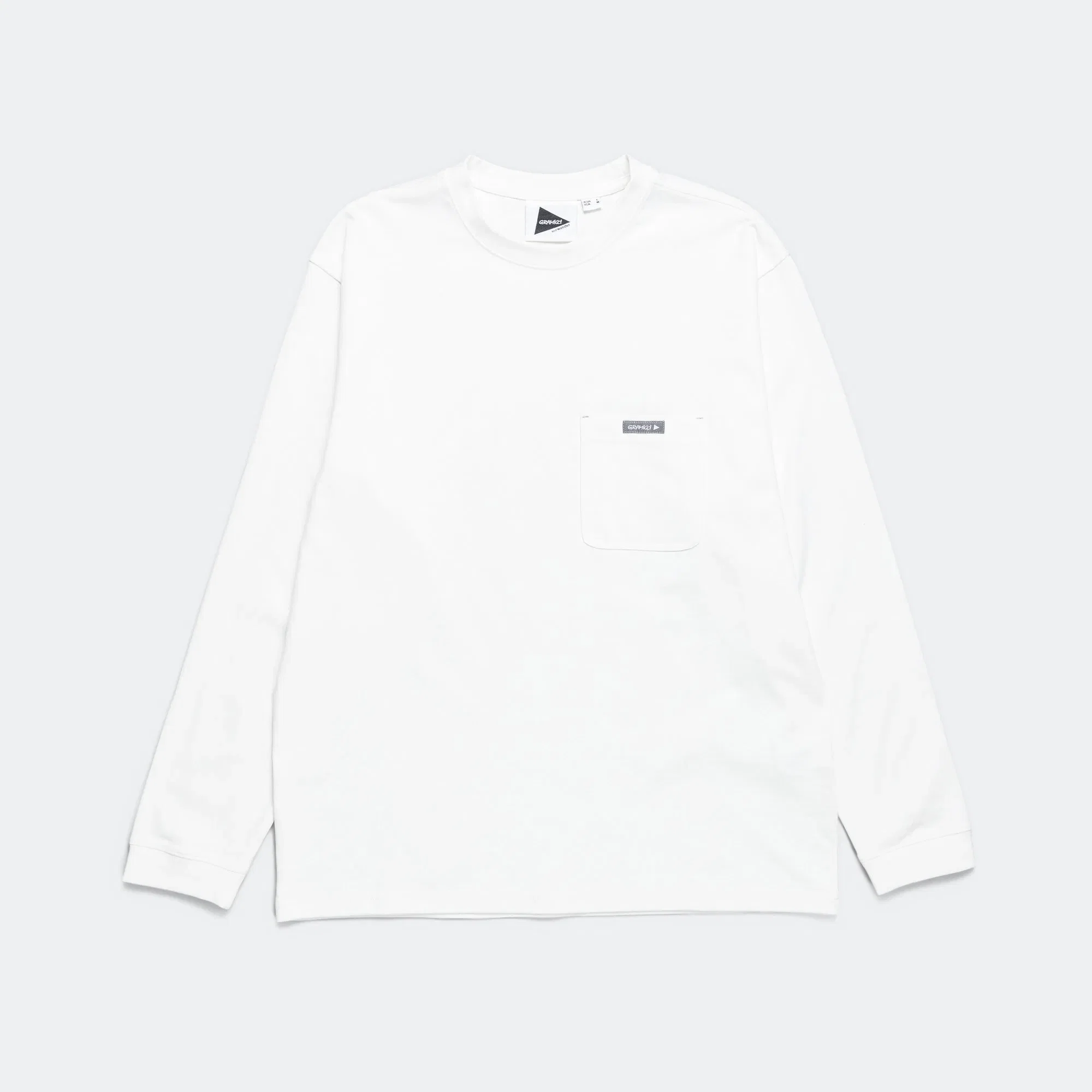 Gramicci Backprint L/S Tee x and wander - White