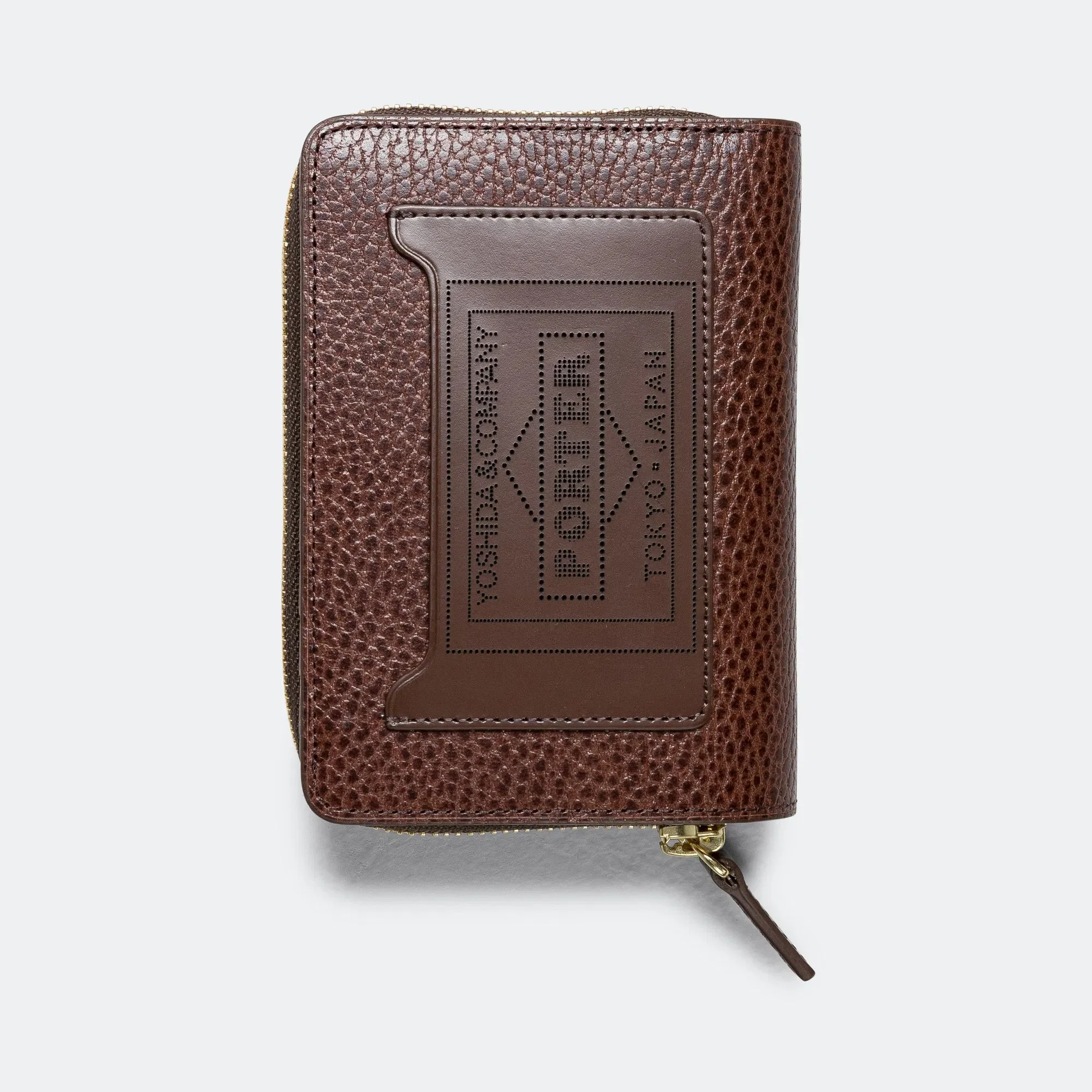Porter-Yoshida & Co. Glaze Zip Wallet - Brown