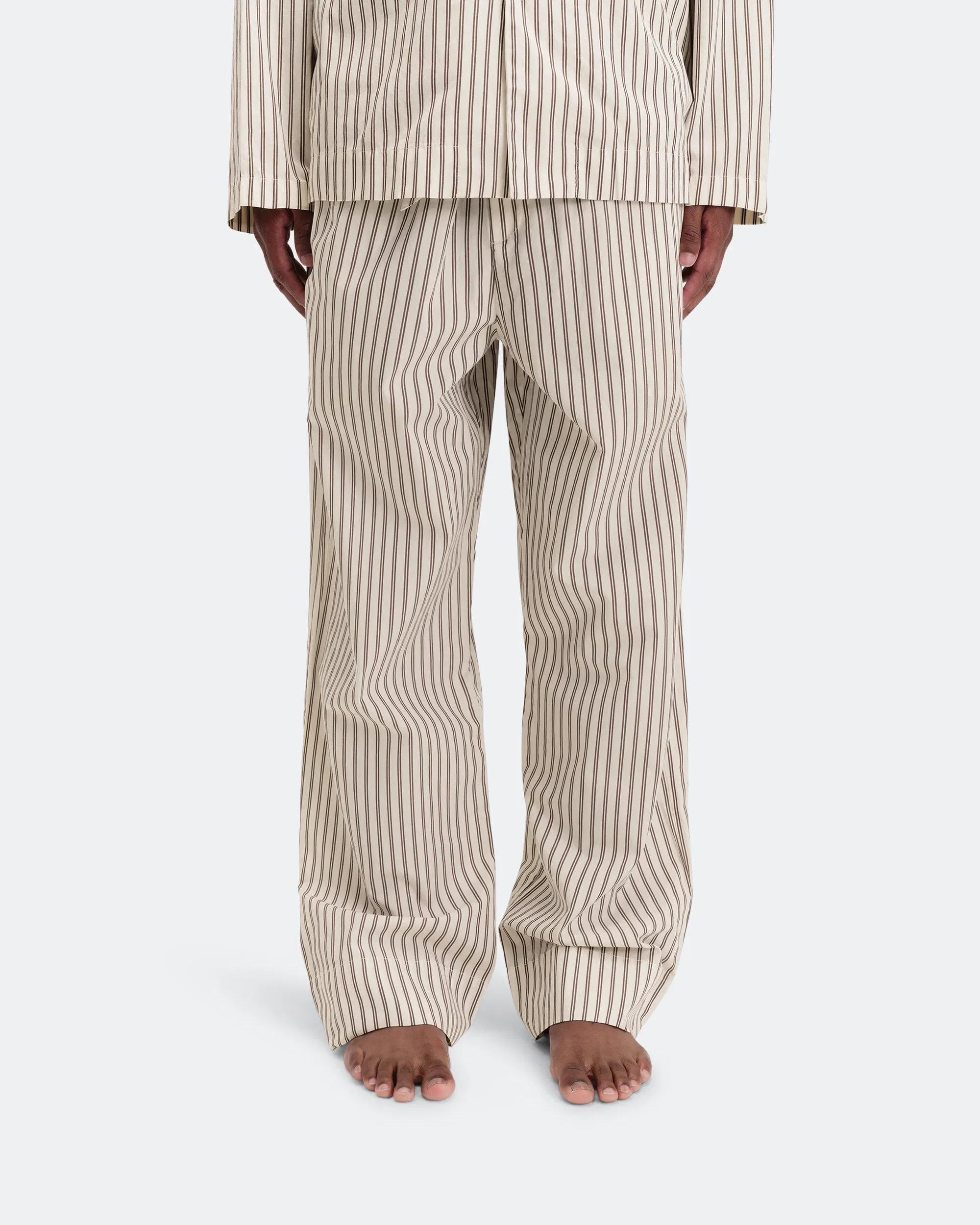 TEKLA Pyjama Pants - Hopper Stripes Cotton Poplin