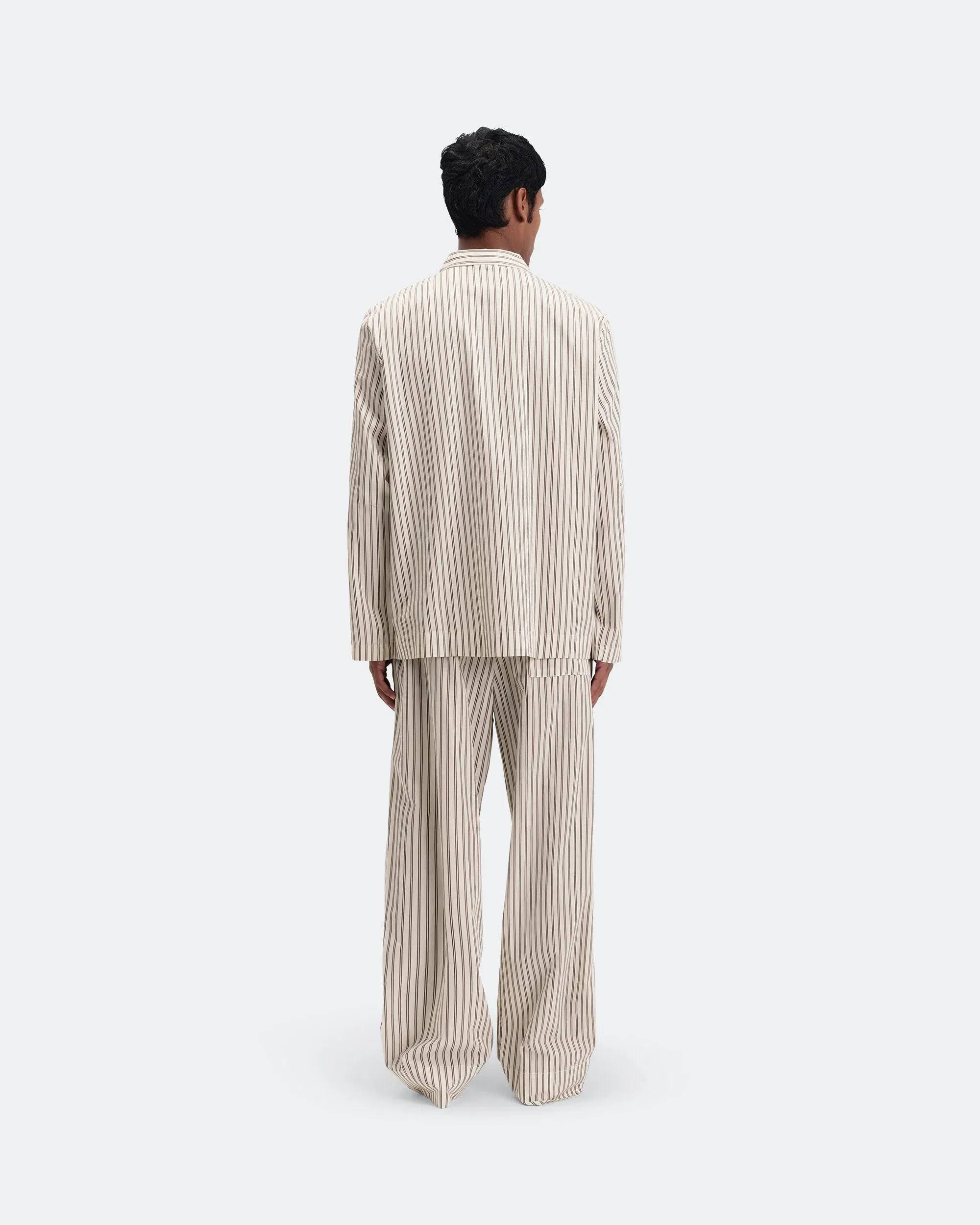 TEKLA Pyjama Pants - Hopper Stripes Cotton Poplin
