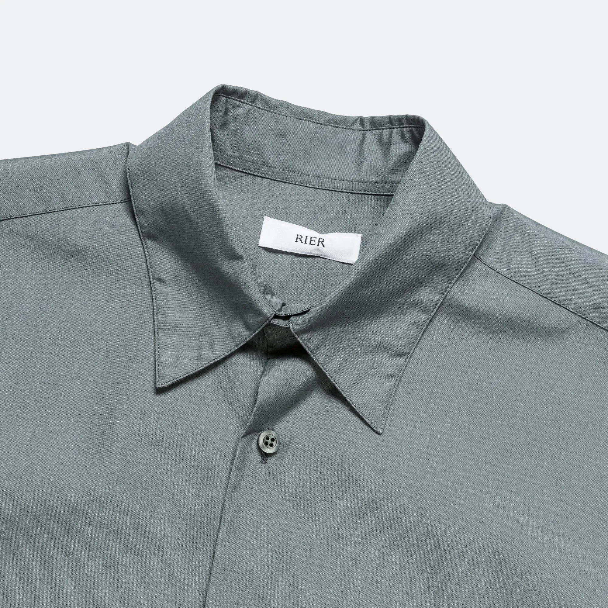 Rier Popeline Shirt - Verdigris