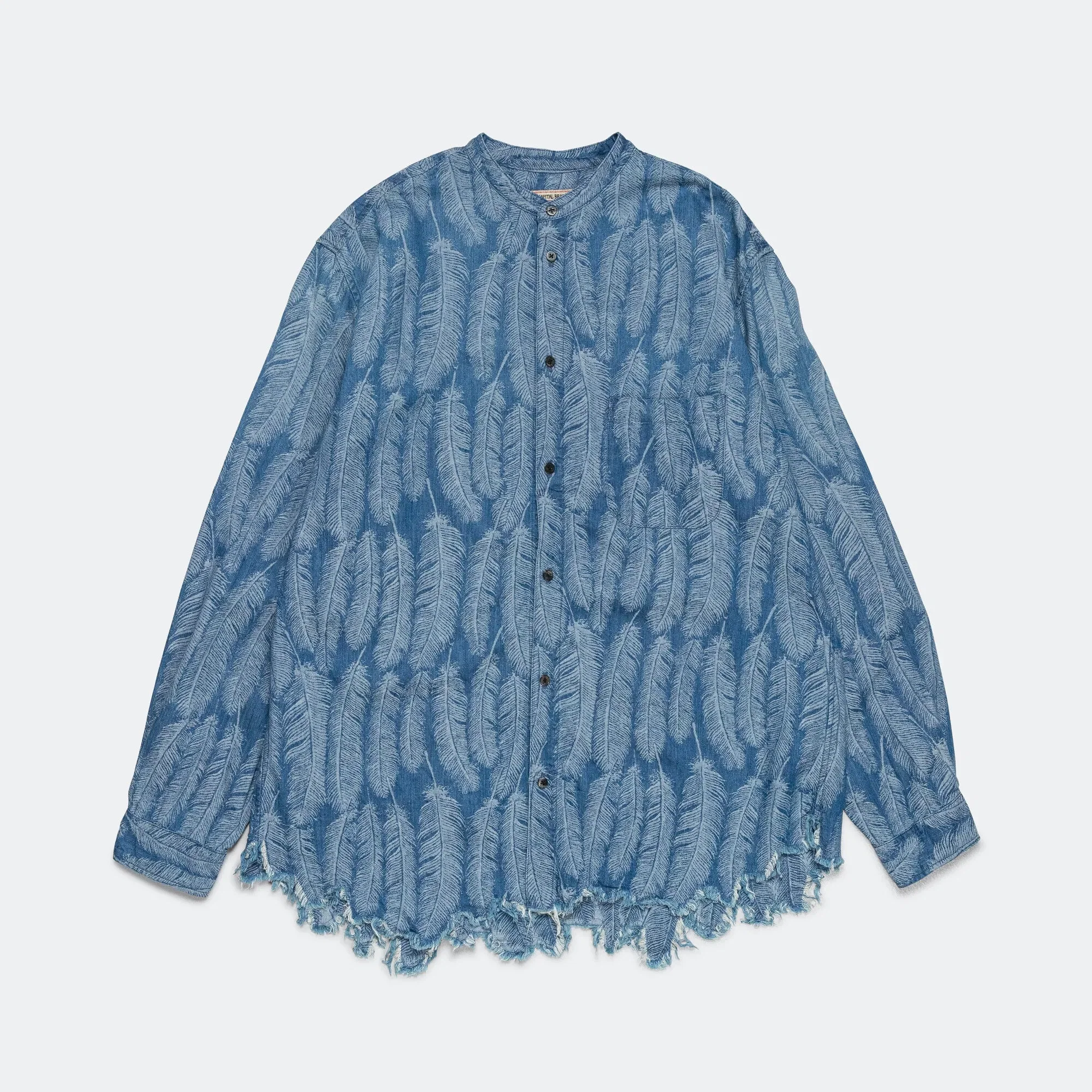 KAPITAL 5oz MAGPIE Denim Standard Shirt - Light