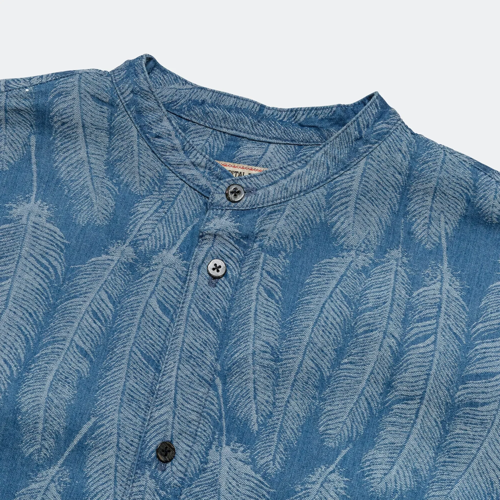 KAPITAL 5oz MAGPIE Denim Standard Shirt - Light