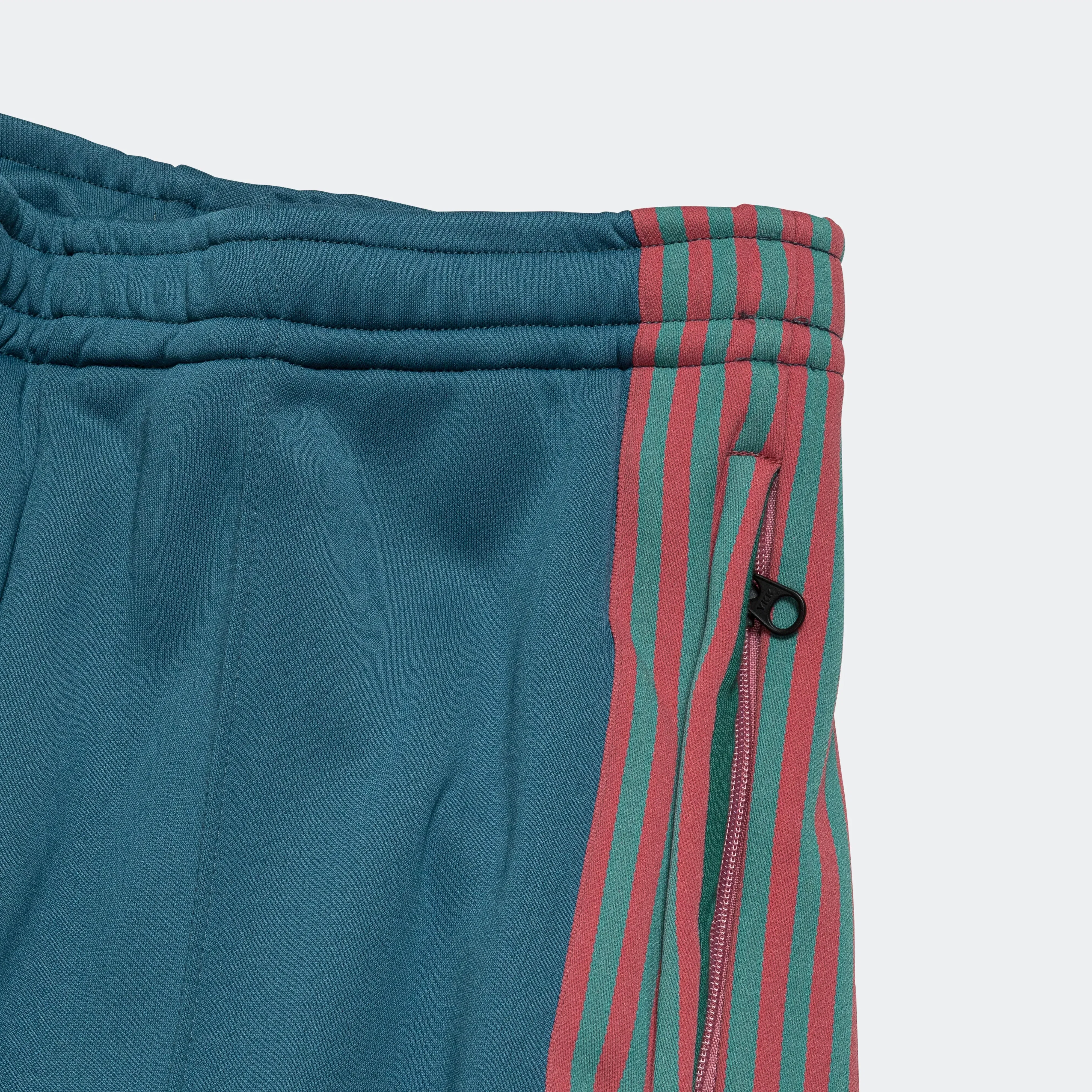 KAPITAL Smooth Heat-Jersey STUNTMEN & WOMEN Track Pants - Turquoise
