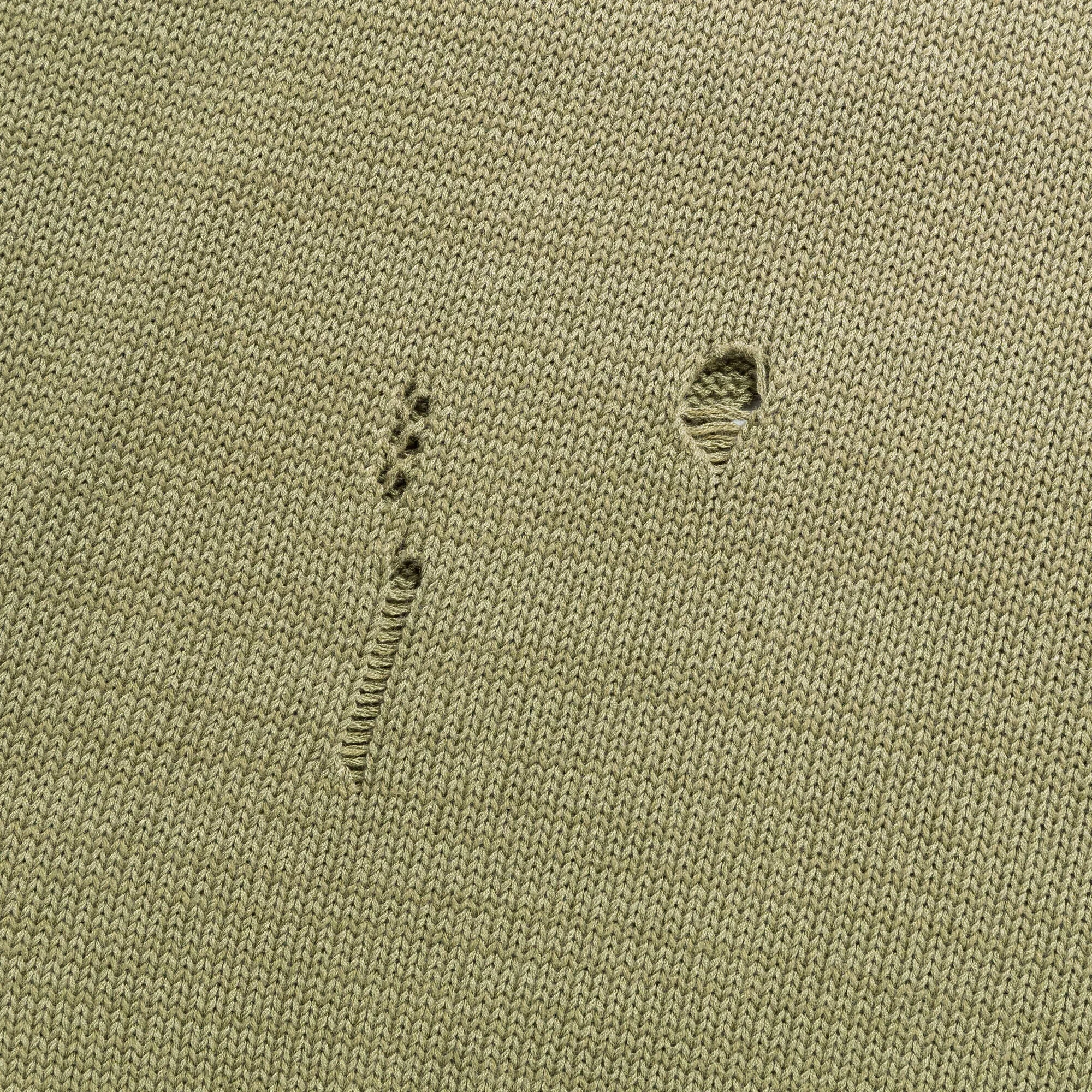 KAPITAL 5G Cotton Knit BONE Vest - Khaki
