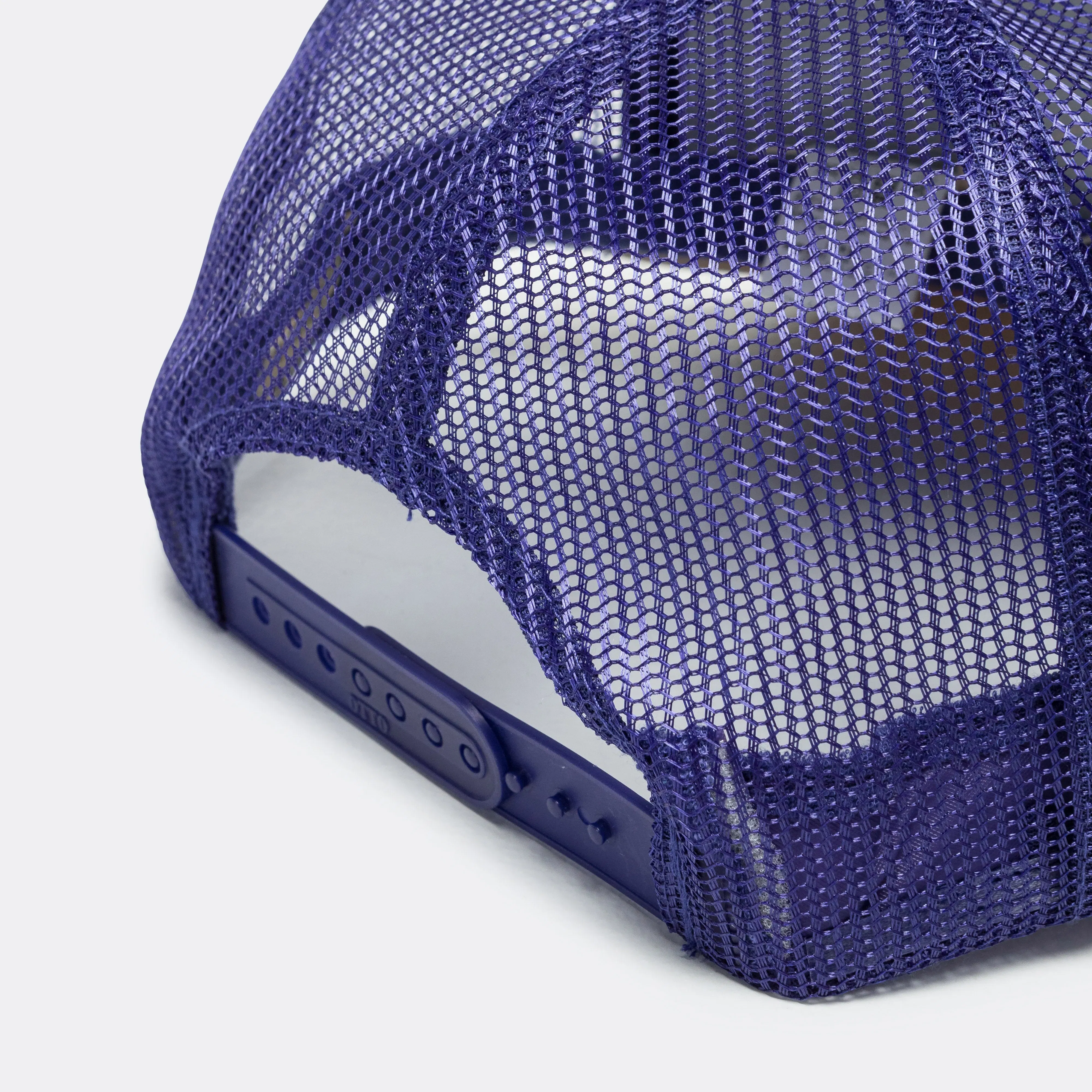 KAPITAL CONEYCOWBOWY Trucker CAP - Purple x Ecru