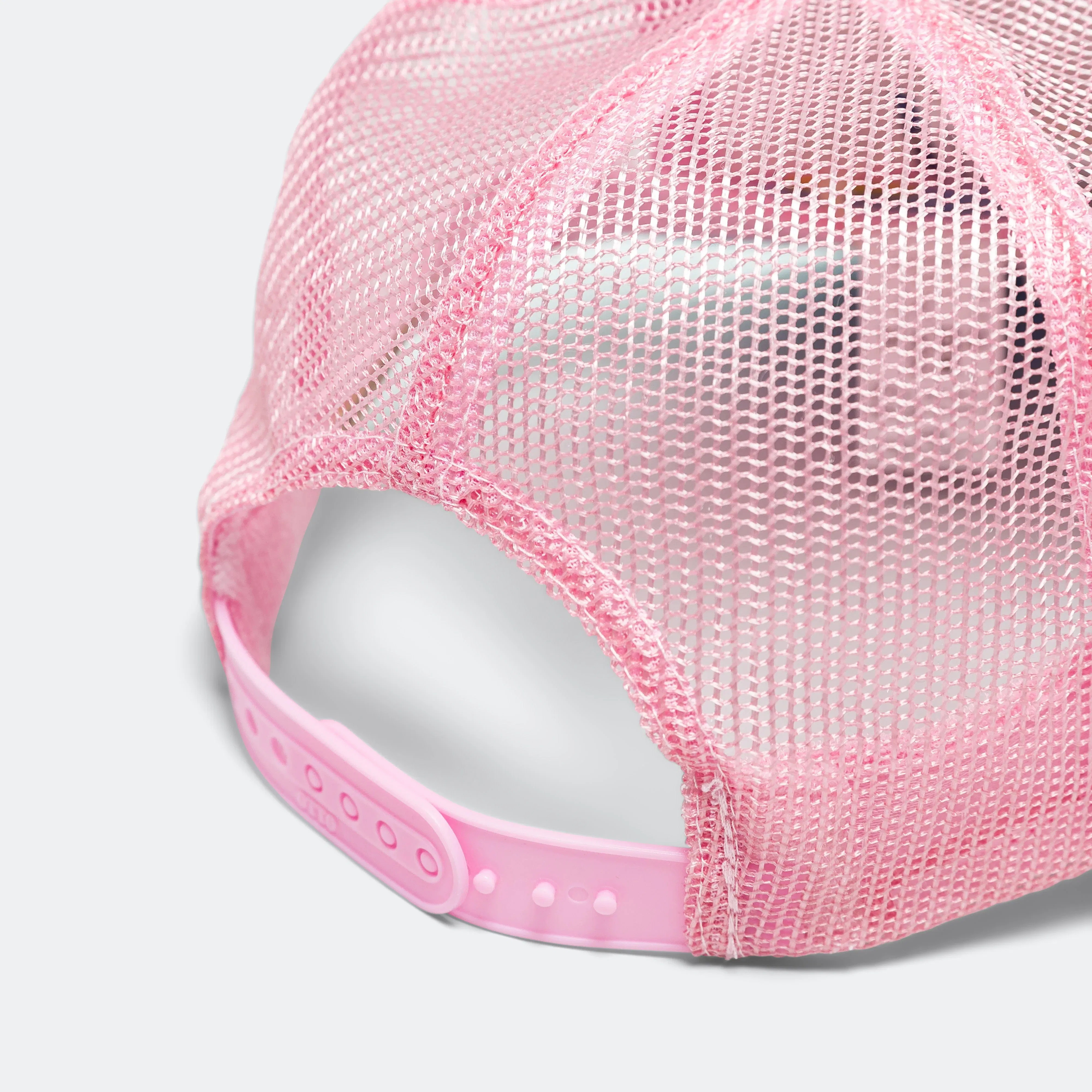 KAPITAL DENIM MEN LOVE CATS Trucker Cap - Pink/Sax