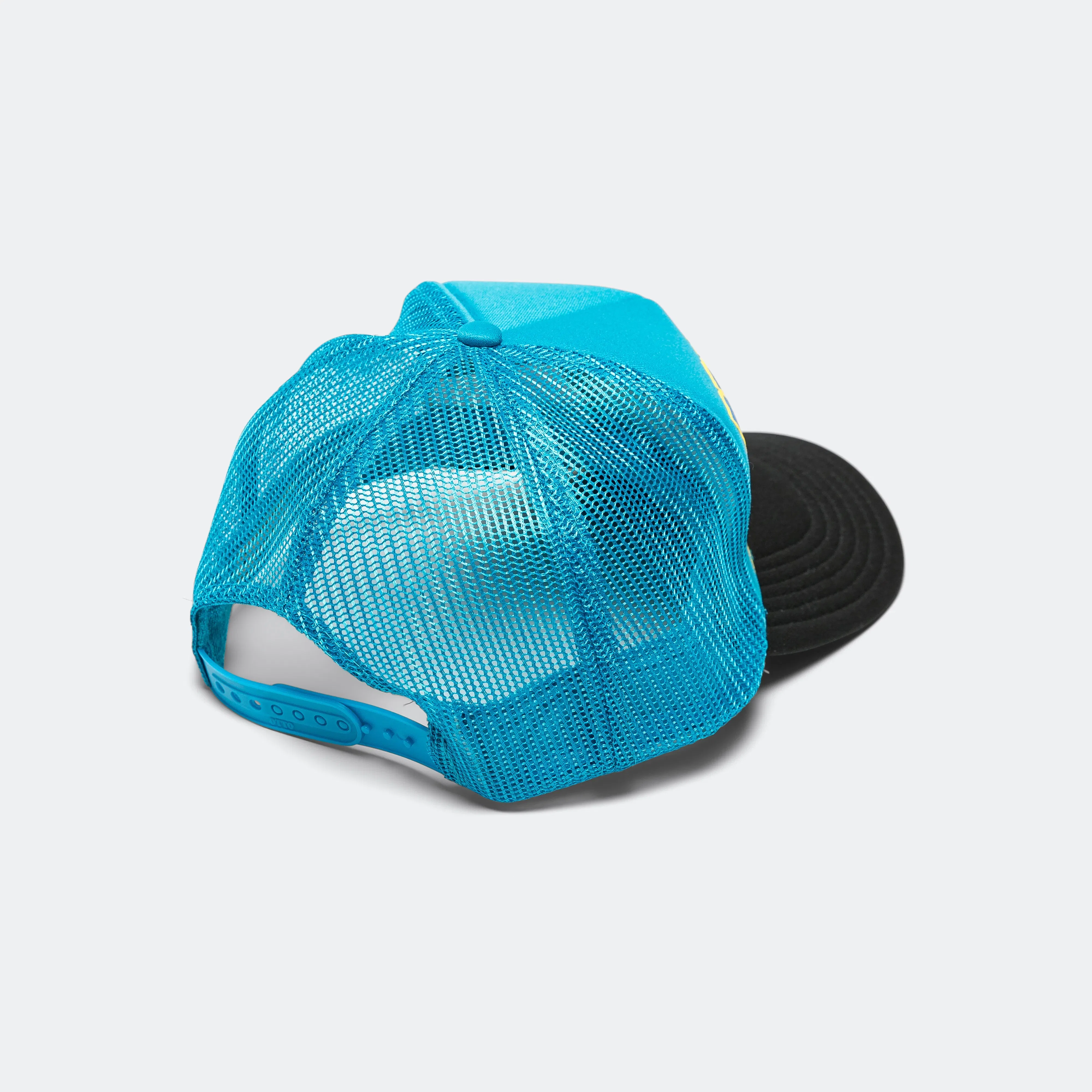 KAPITAL DENIM MEN LOVE CATS Trucker Cap - Blue/Black