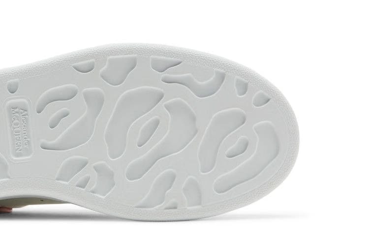 Alexander McQueen Wmns Oversized Sneaker 'White Rose Glitter'
