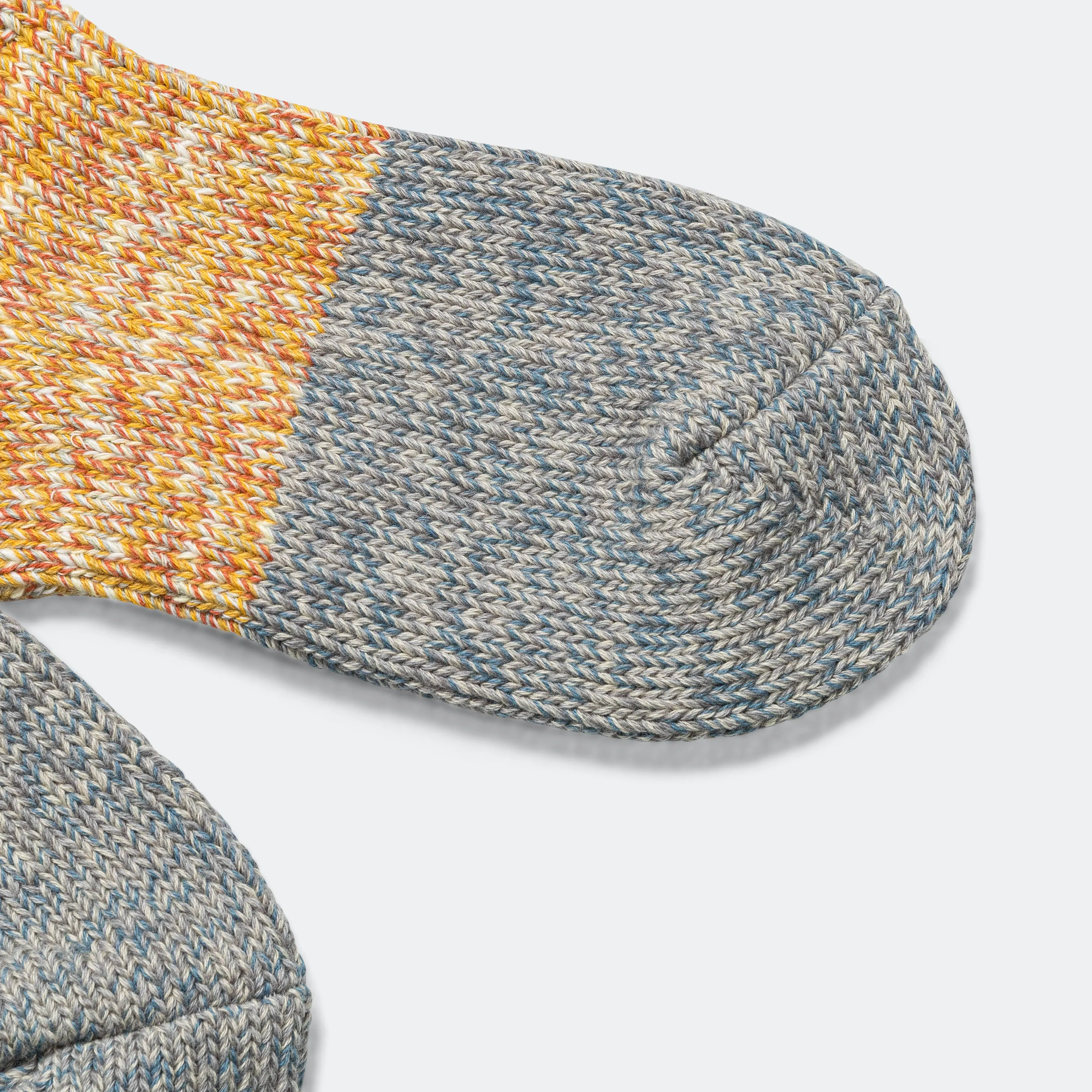 KAPITAL 56 Yarns Grandrelle GOGH HOBO-Stitch Socks - Yellow