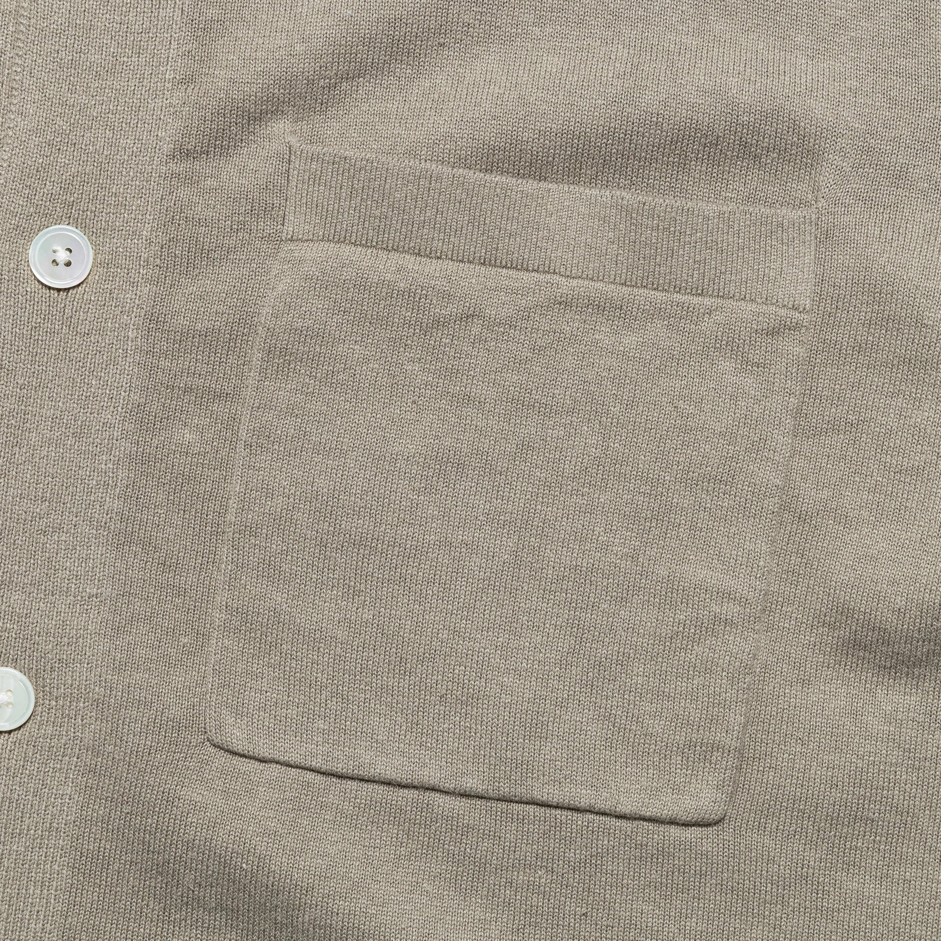 Norse Projects Rollo Cotton Linen SS Shirt - Clay