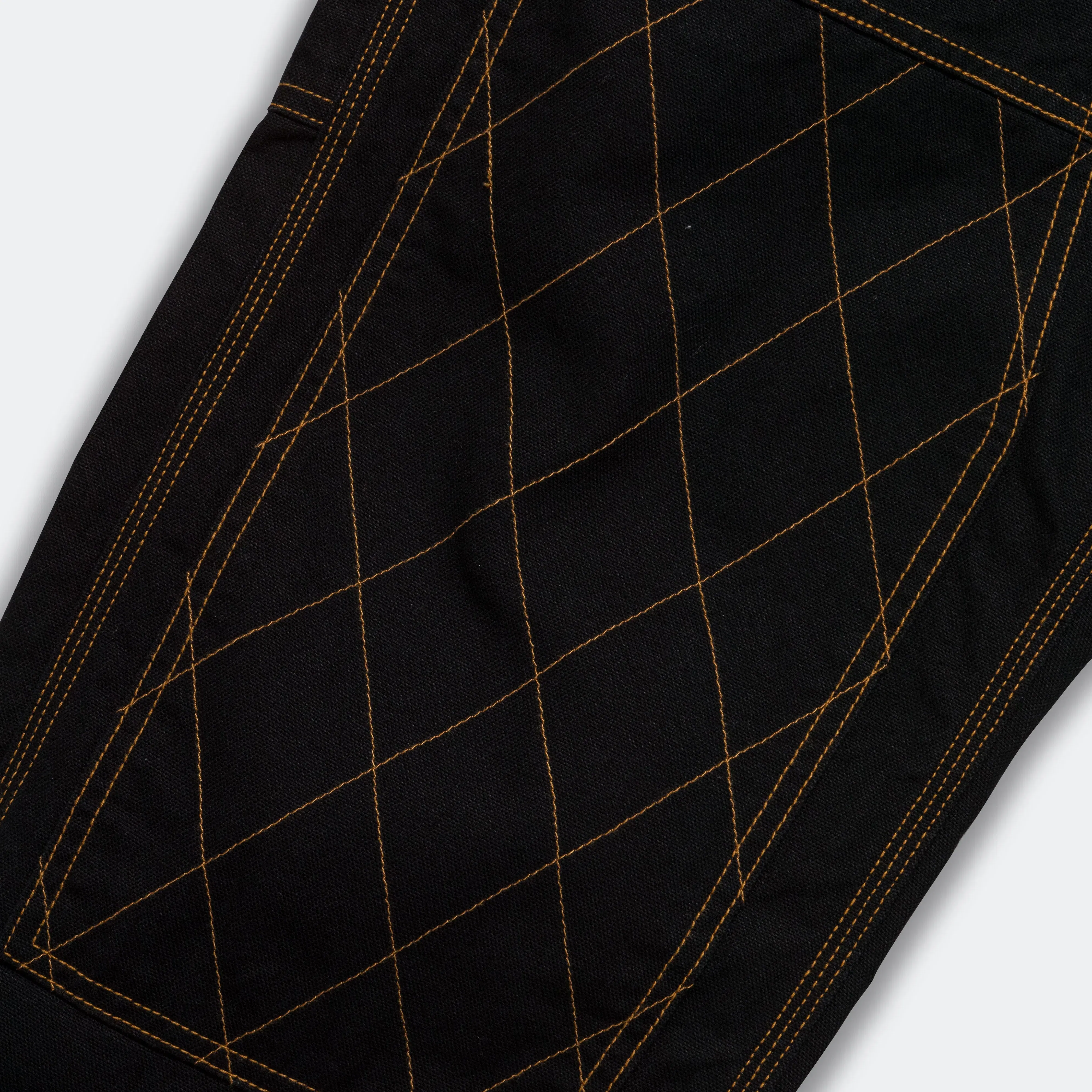 KAPITAL Light Canvas LUMBER Pants - Black