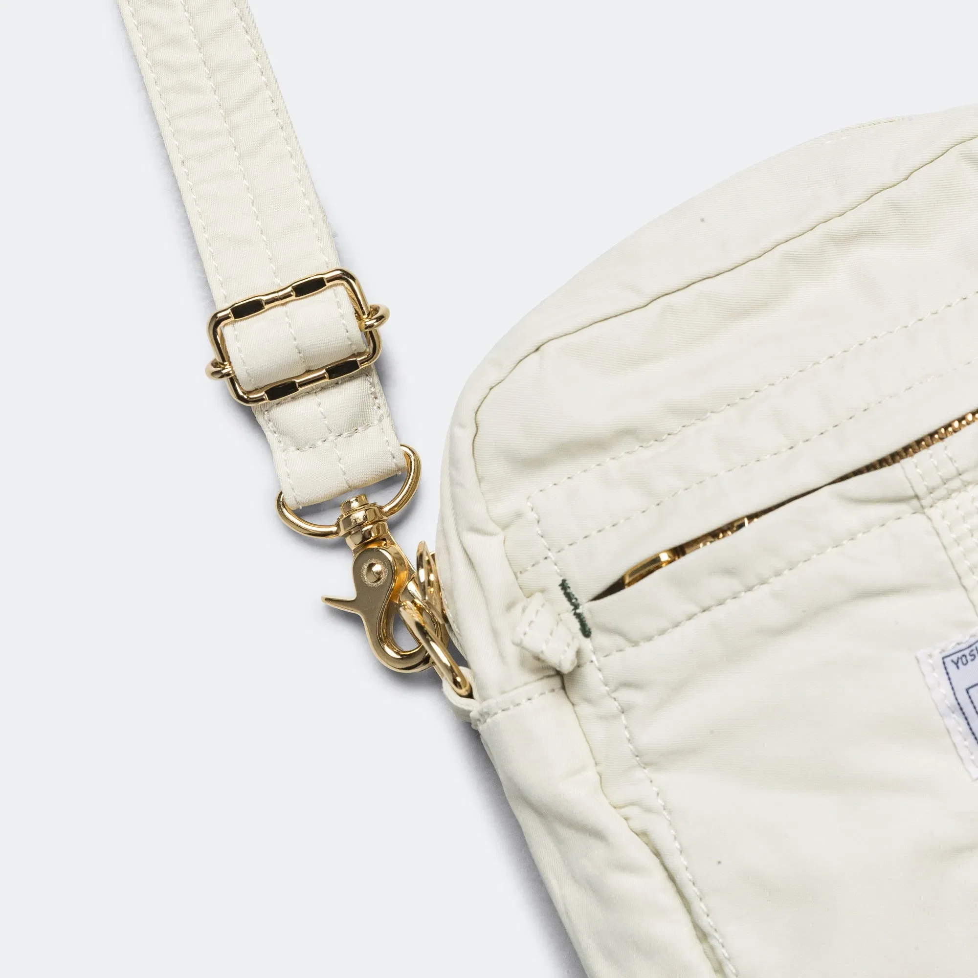 Porter-Yoshida & Co. MILE VERTICAL Shoulder Bag - White