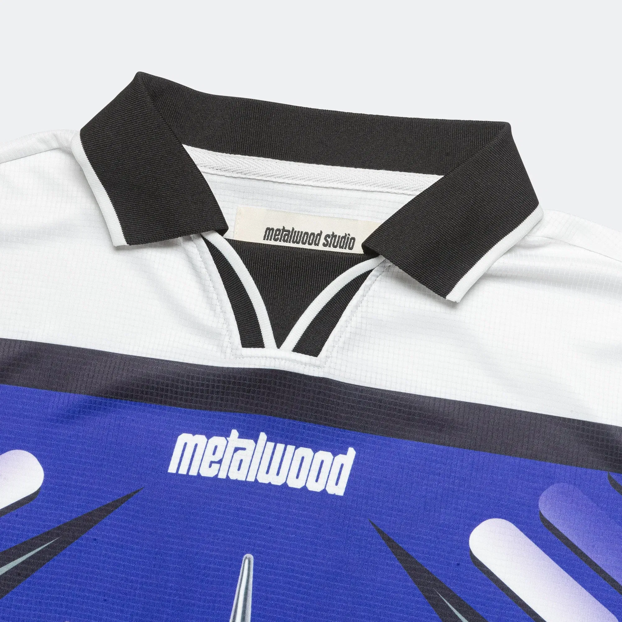 Metalwood X-Games LS Jersey - White/Blue-Purple