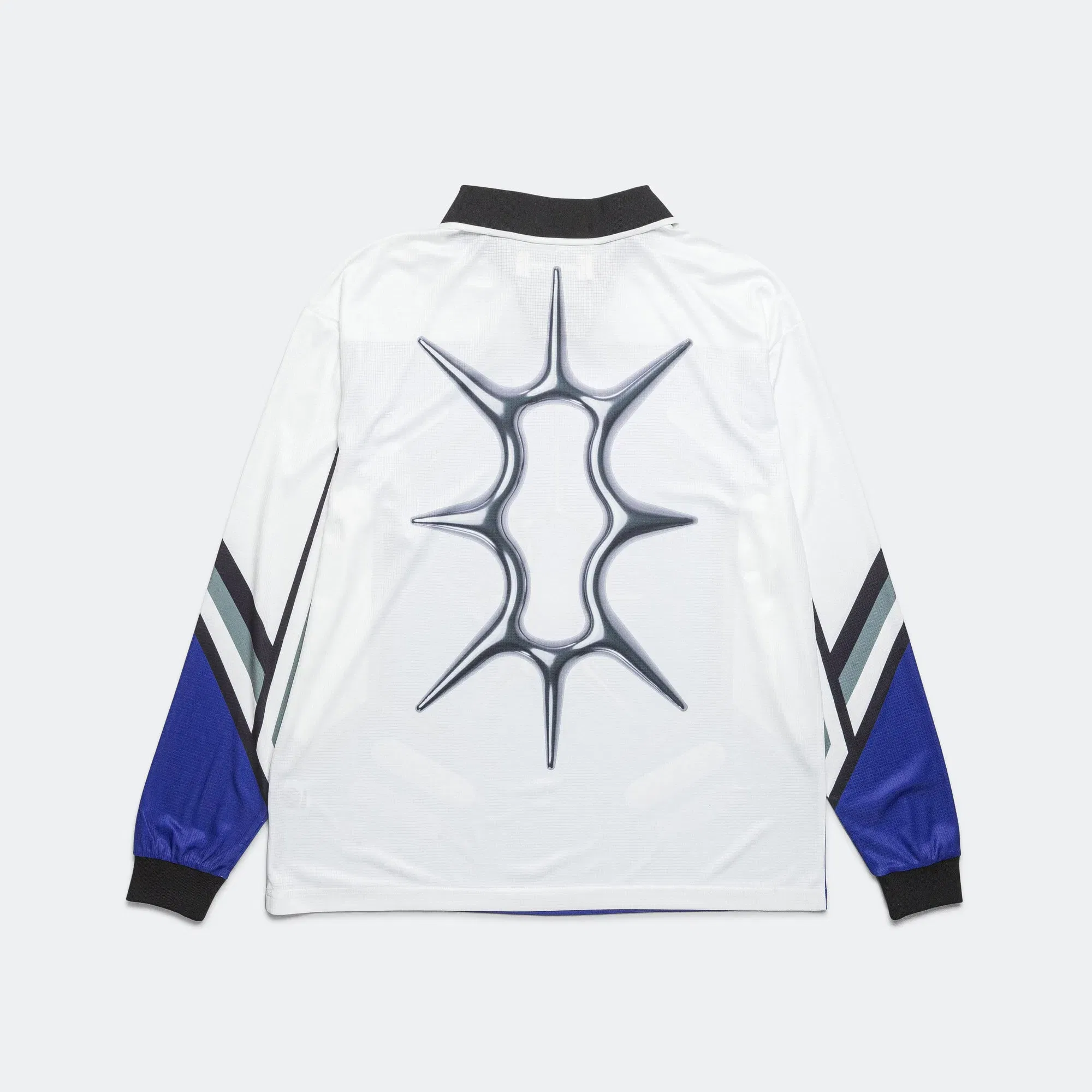 Metalwood X-Games LS Jersey - White/Blue-Purple