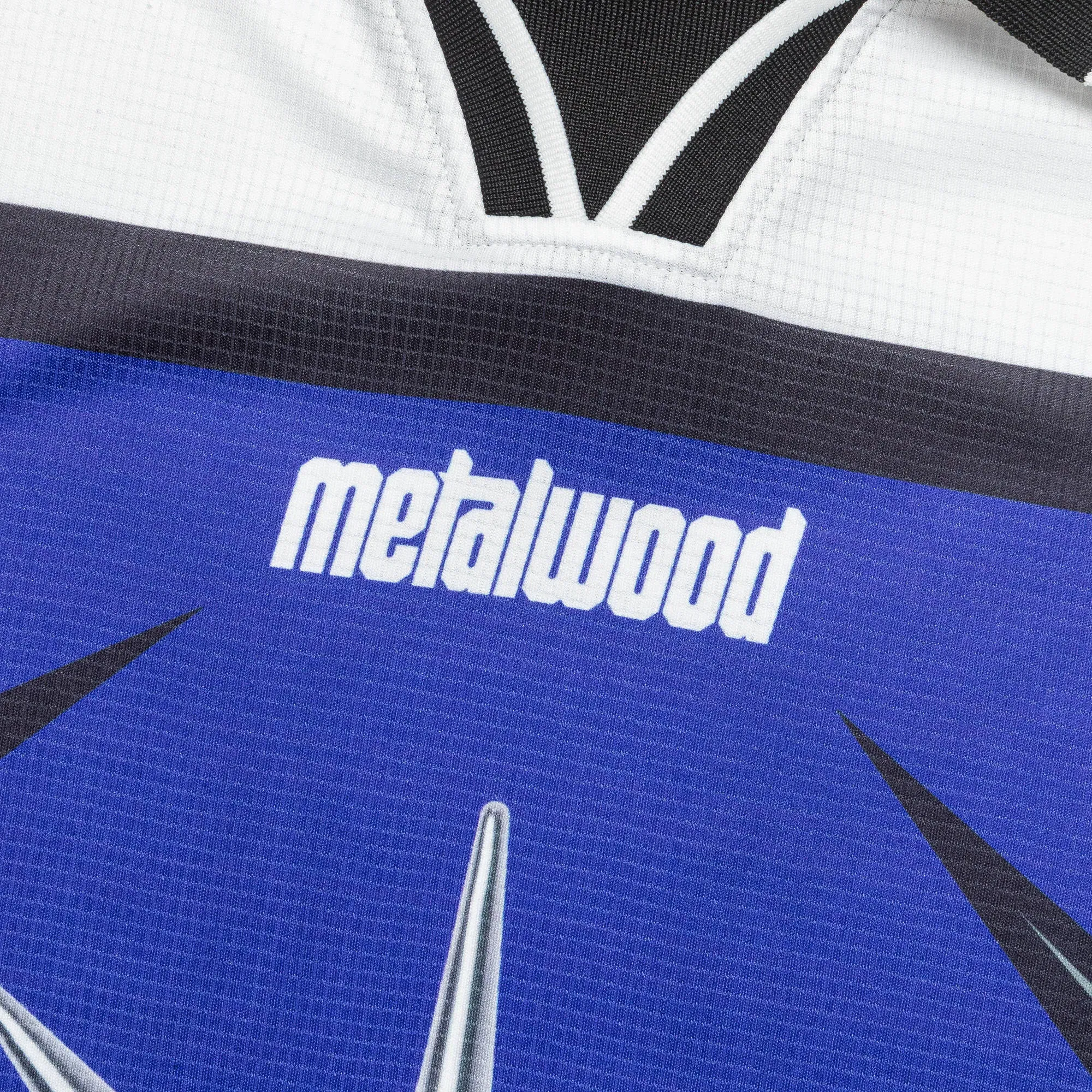 Metalwood X-Games LS Jersey - White/Blue-Purple