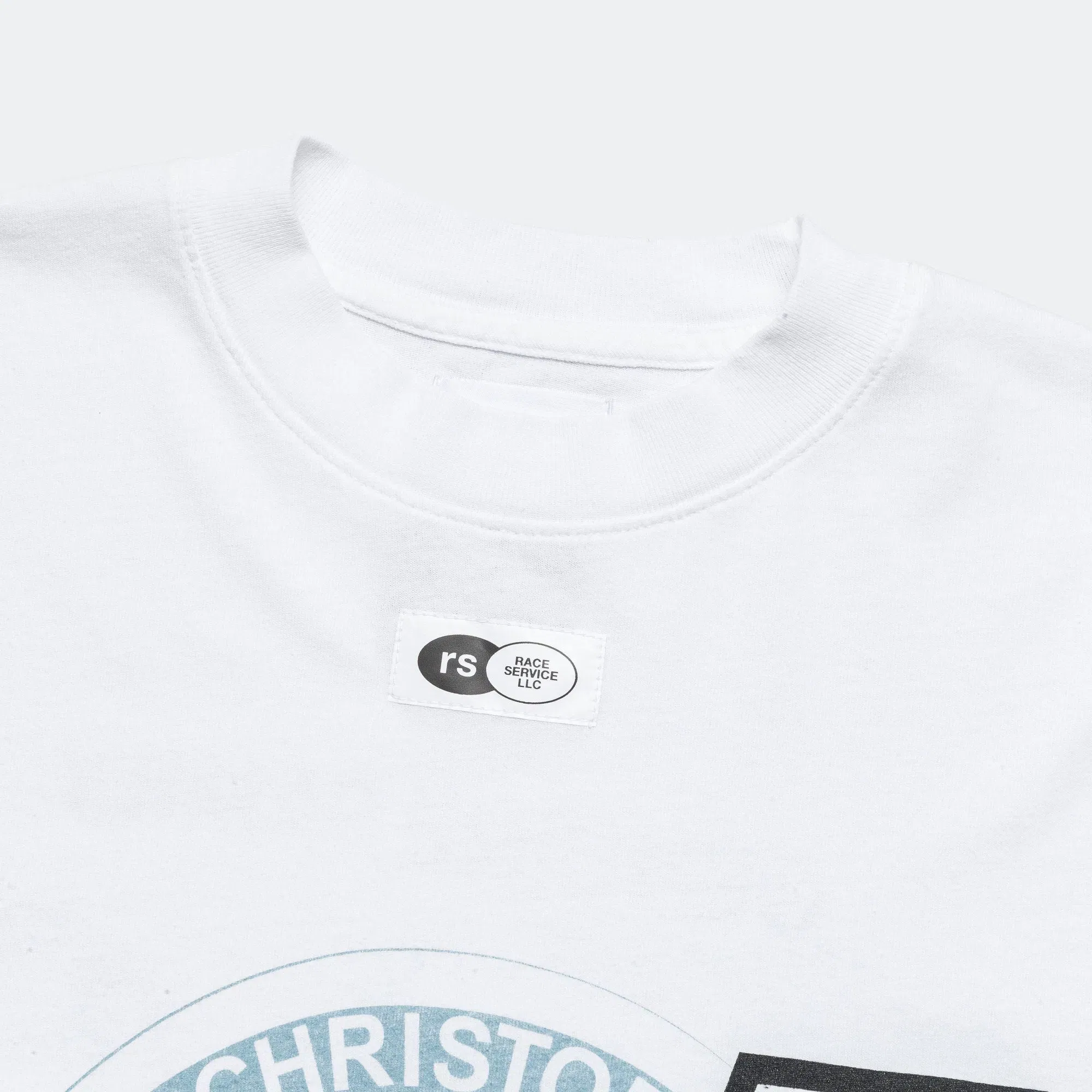 Good Art Hlywd LS T-Shirt x Race Service - Optical White