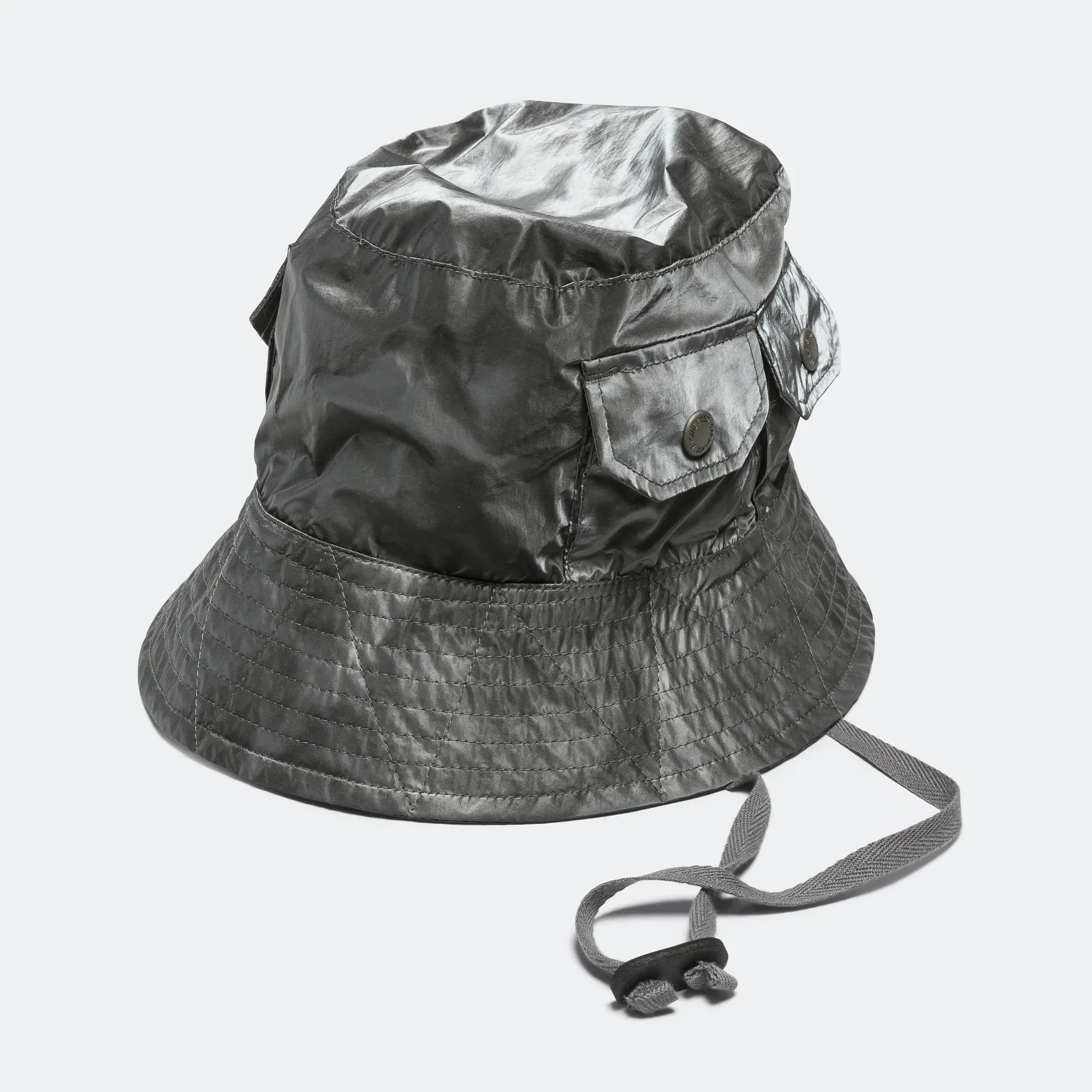 Engineered Garments Explorer Hat - Silver Nylon Shadow Print