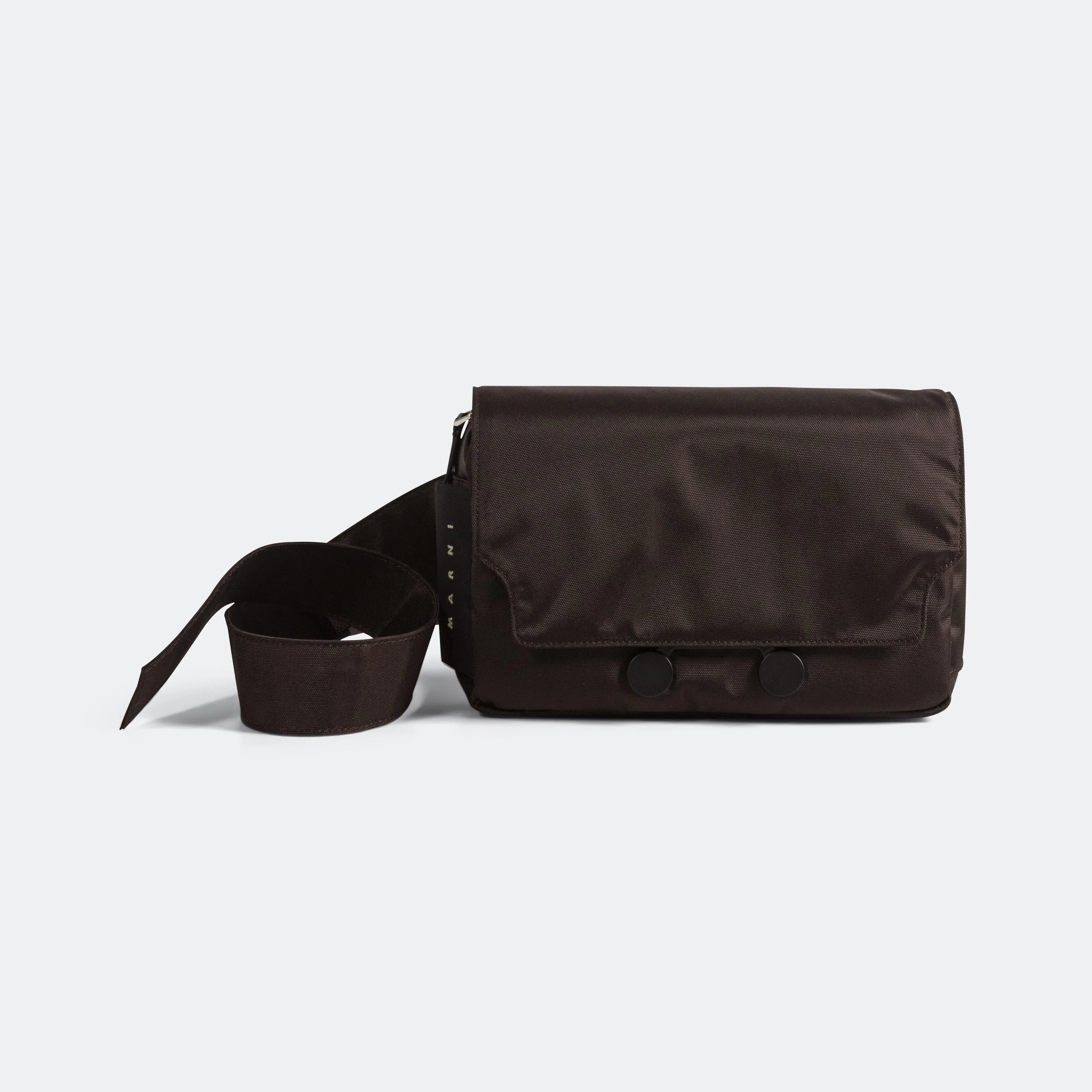 Marni Trunkaroo Bum Bag - Coffee