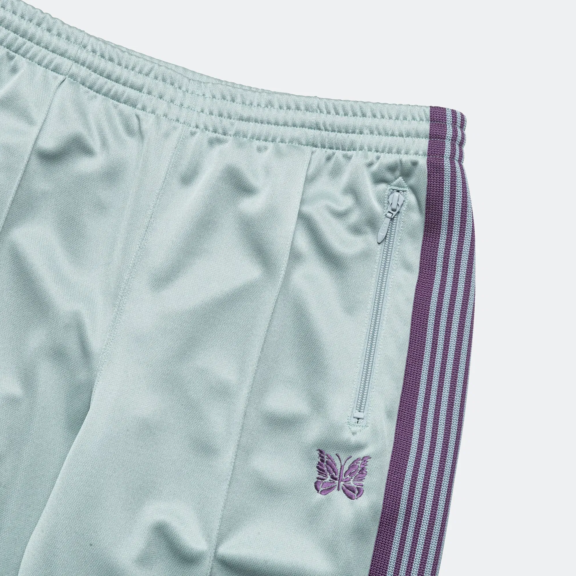 Needles Track Pant - Sax Poly Smooth