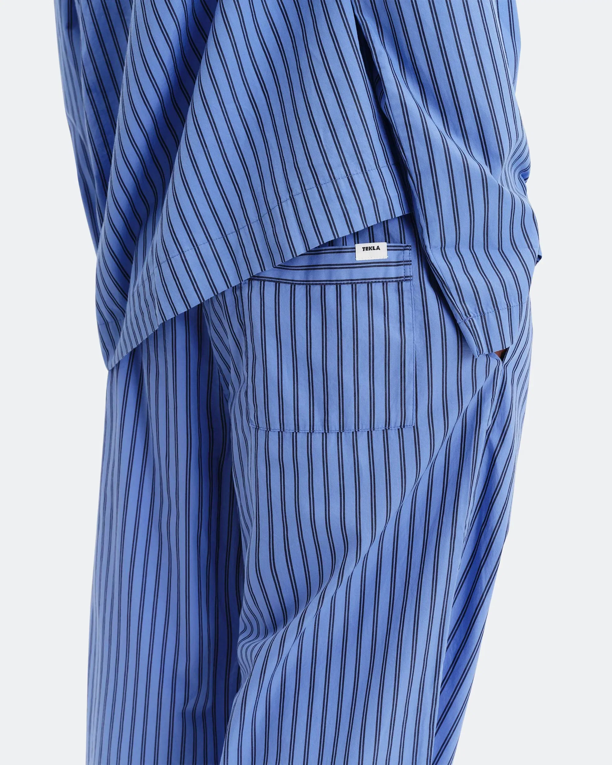 TEKLA Pyjama Pants - Boro Stripes