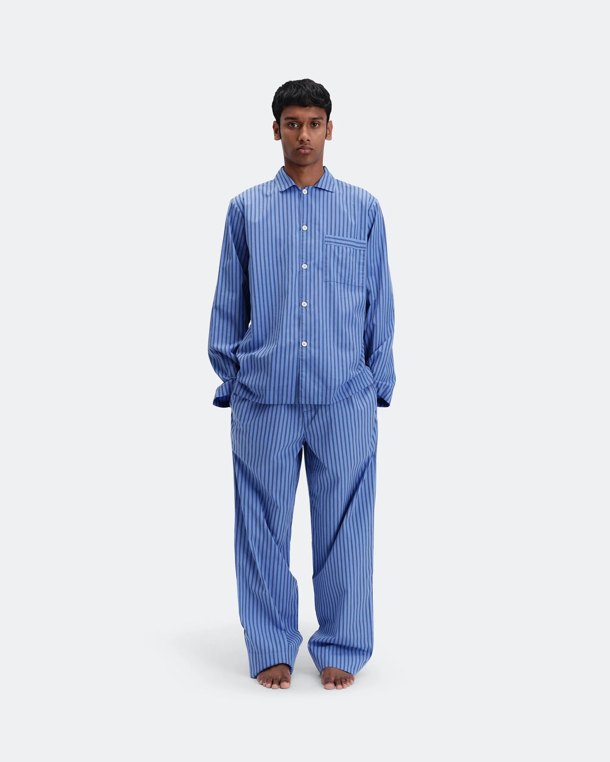 TEKLA Pyjama Pants - Boro Stripes