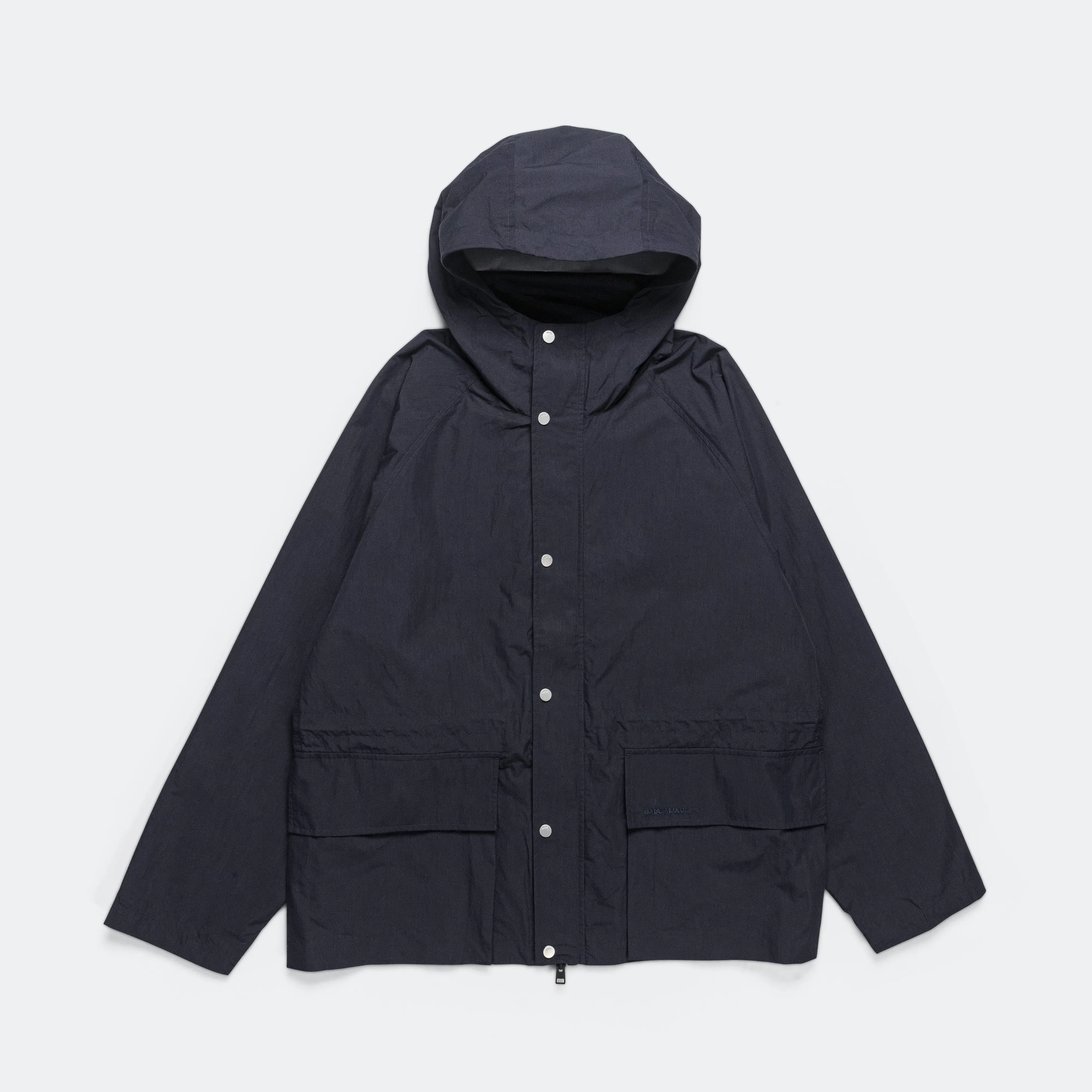 Norse Projects Herluf Tech Poplin Jacket - Dark Navy