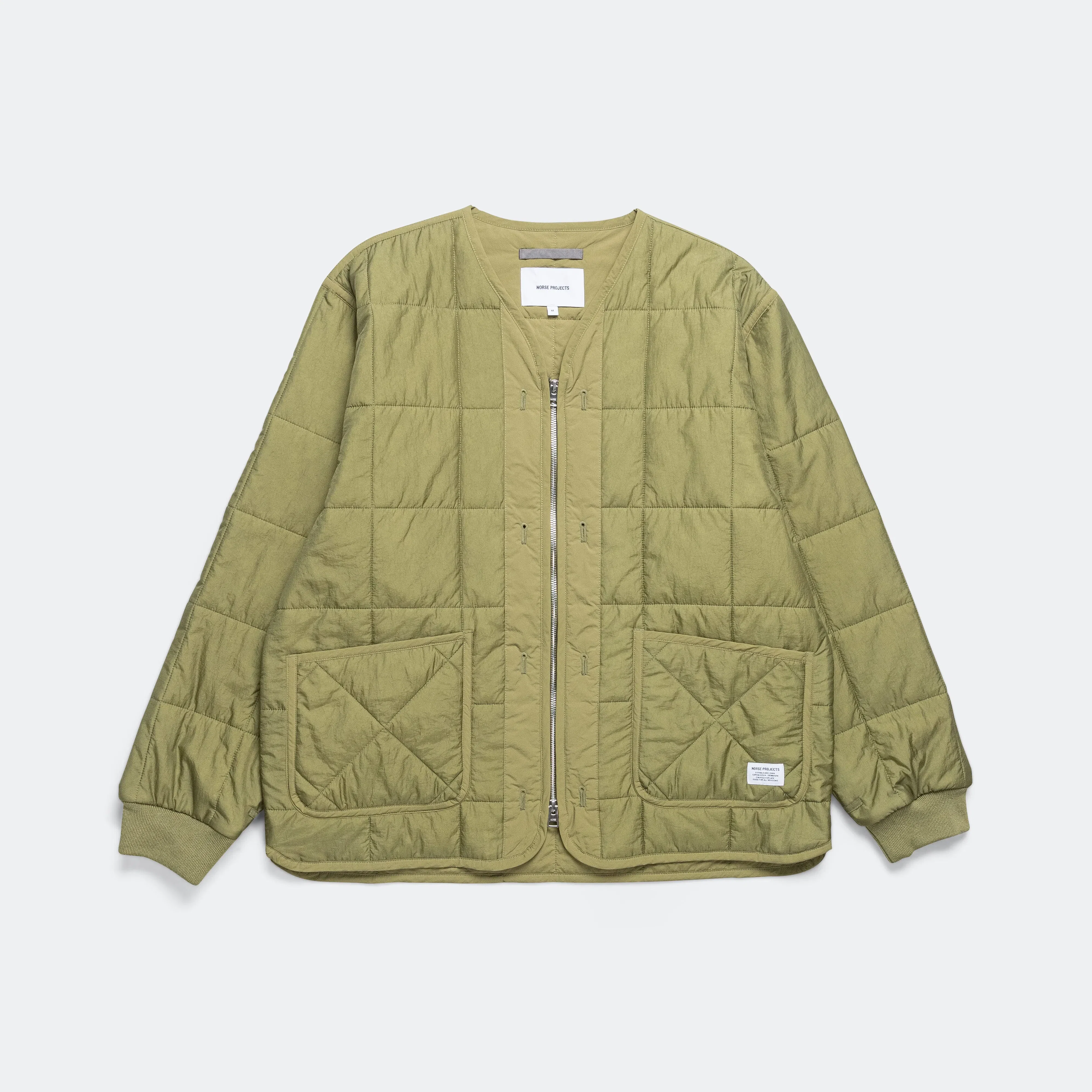 Norse Projects Military Liner Jacket - Moss Green