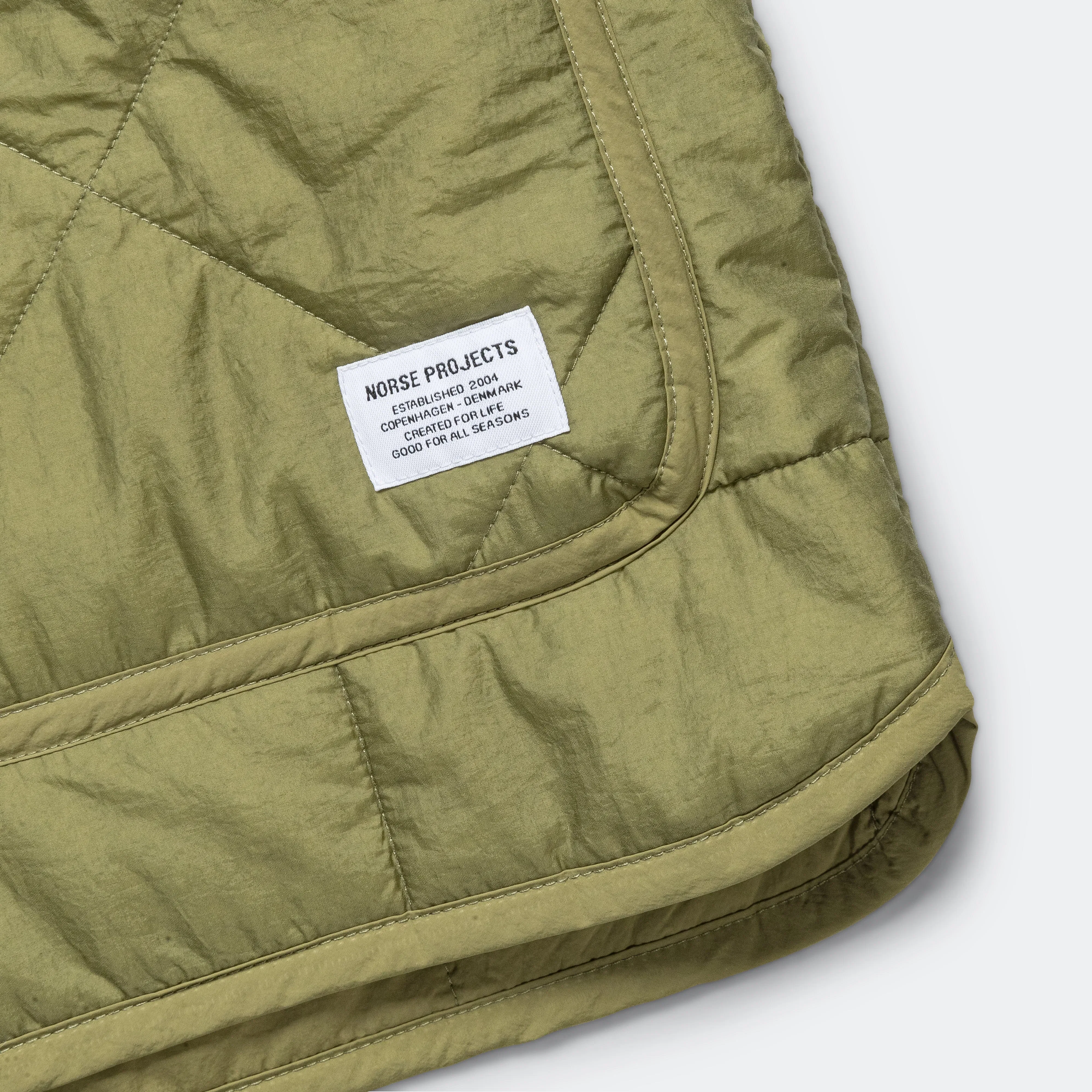 Norse Projects Military Liner Jacket - Moss Green