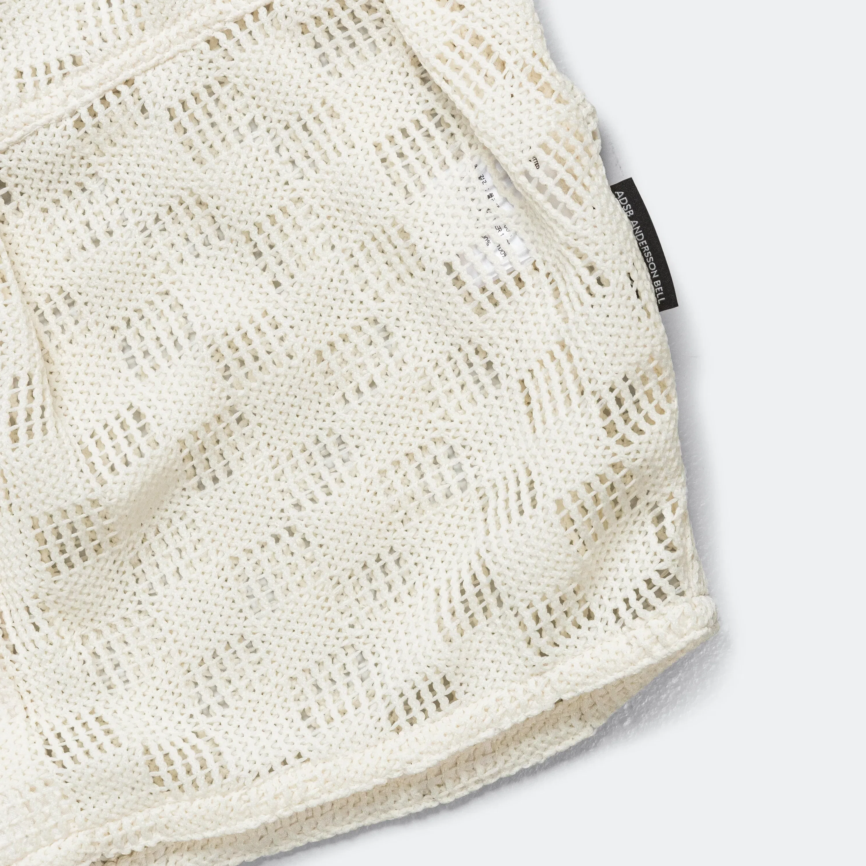 Andersson Bell Letto Knitted SS Shirt - Ecru