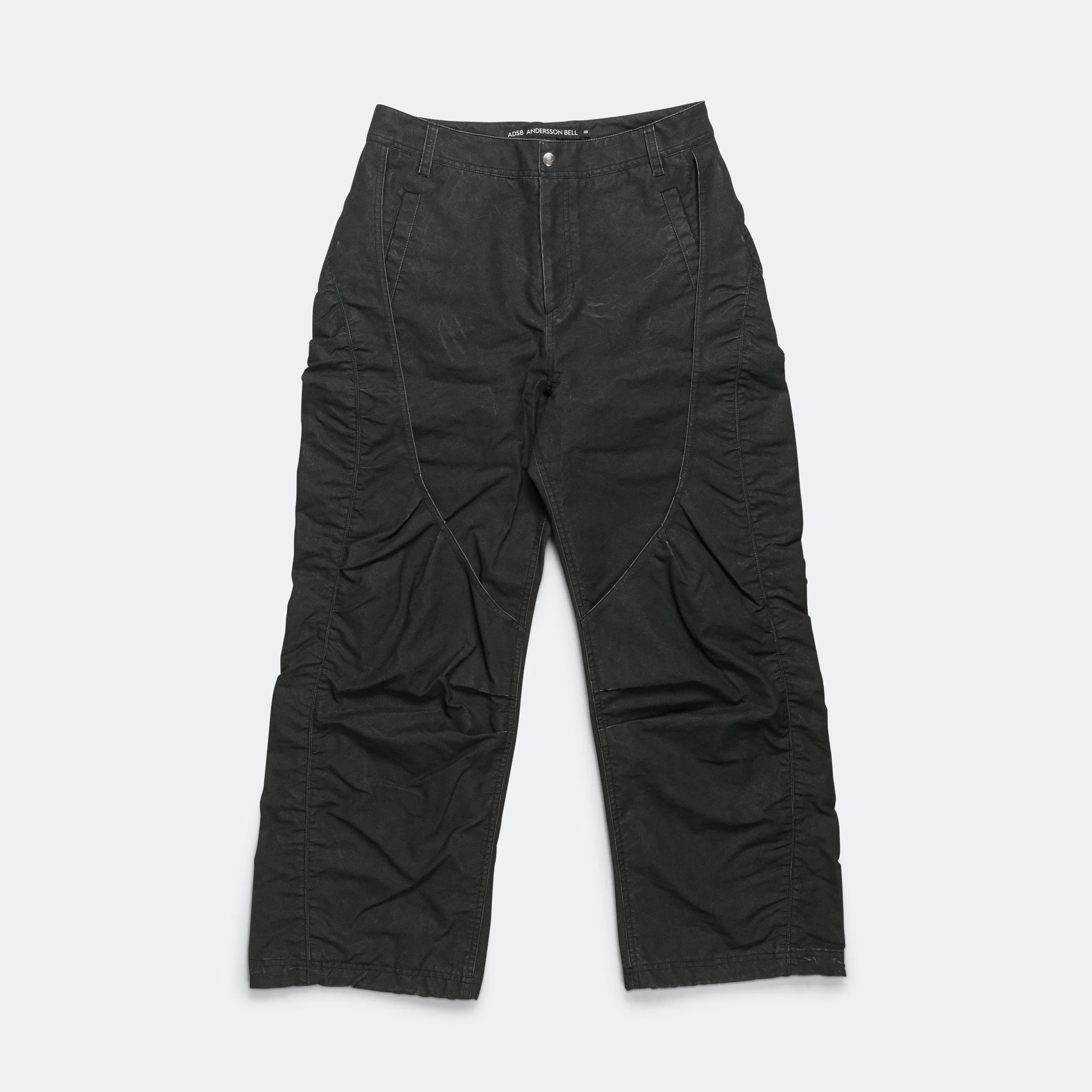 Andersson Bell Arc Shirring Pants - Black