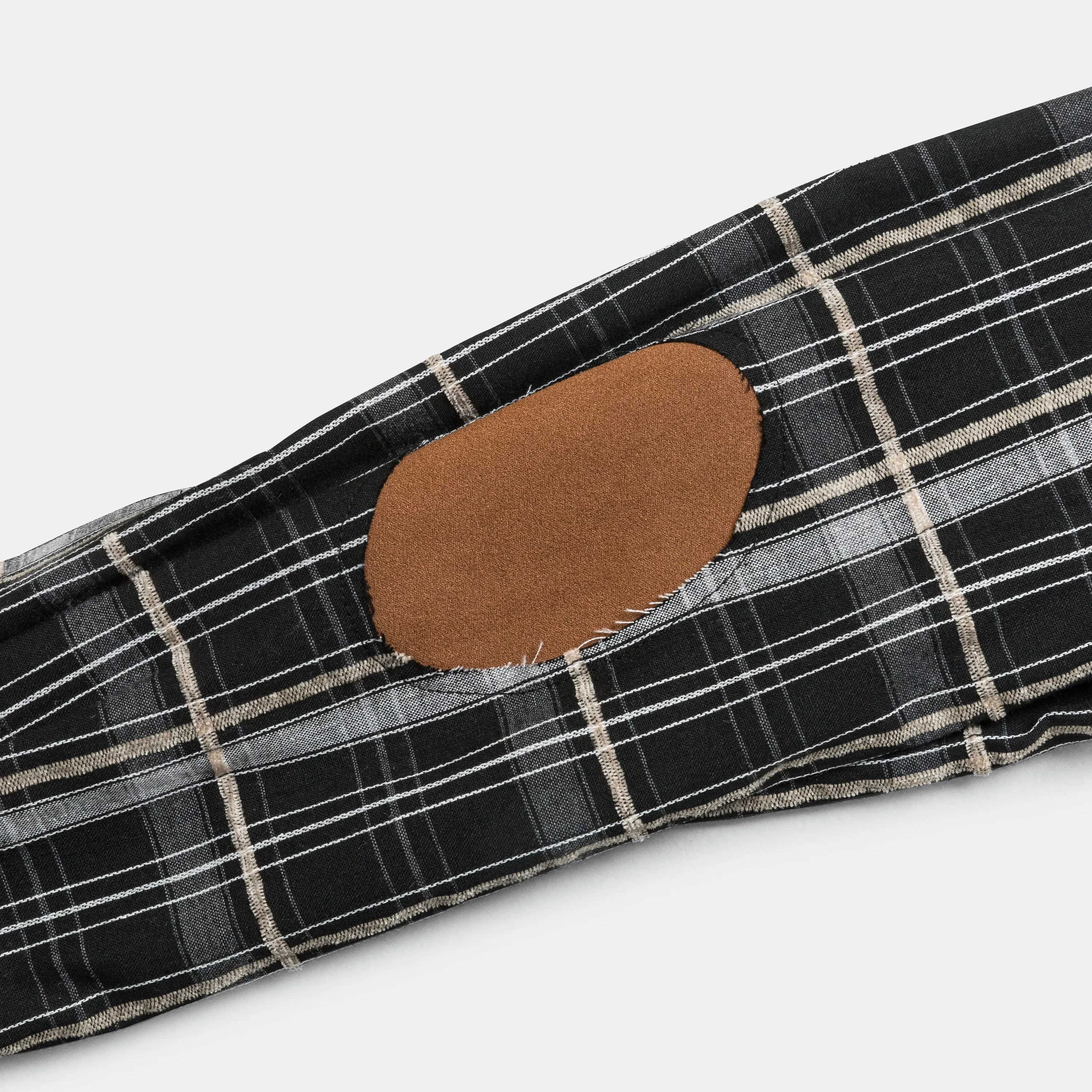 Andersson Bell Noah Patch Check Shirt - Black