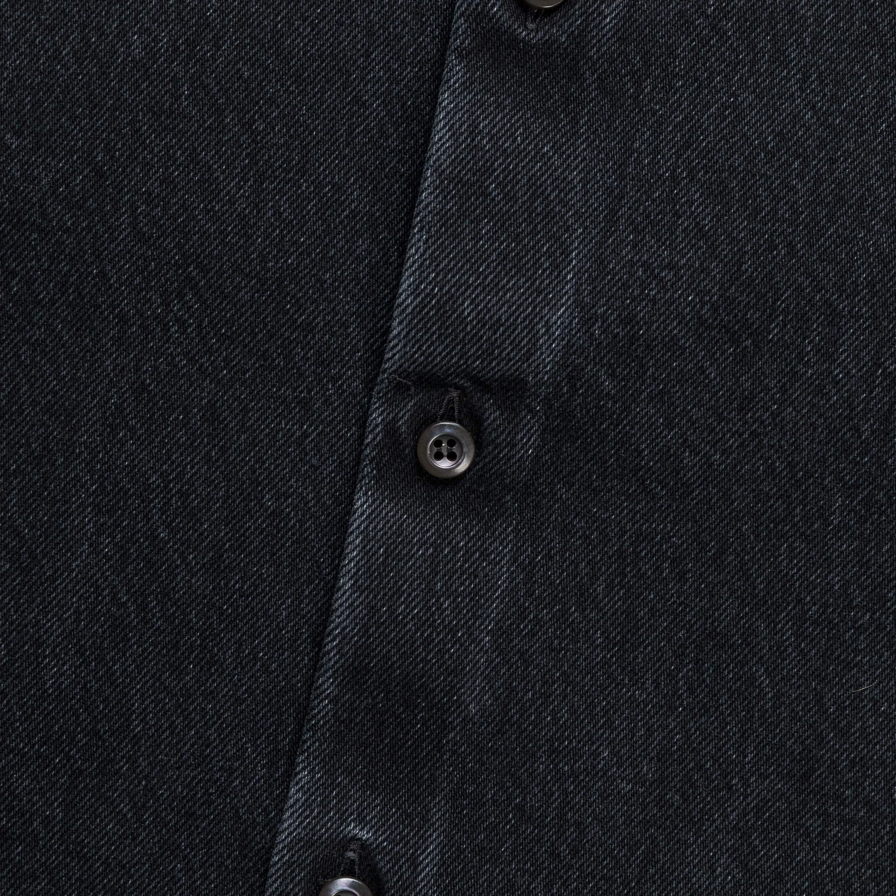 Rier Washed Denim Shirt - Anthracite