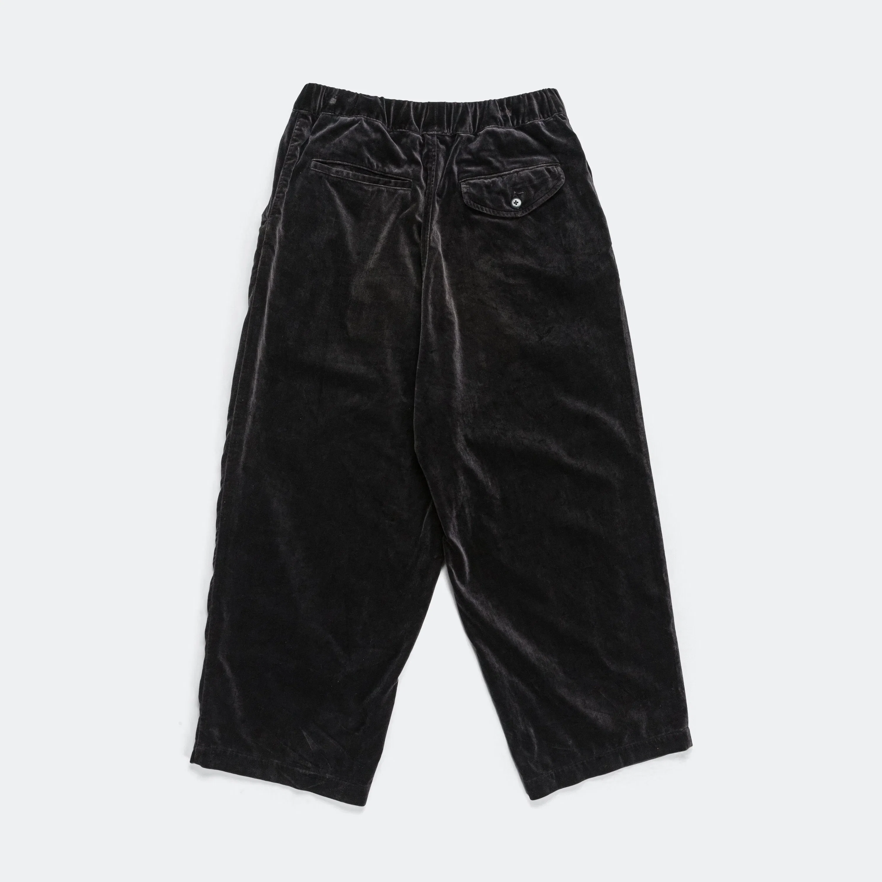 KAPITAL Velveteen CASA Pants - Black