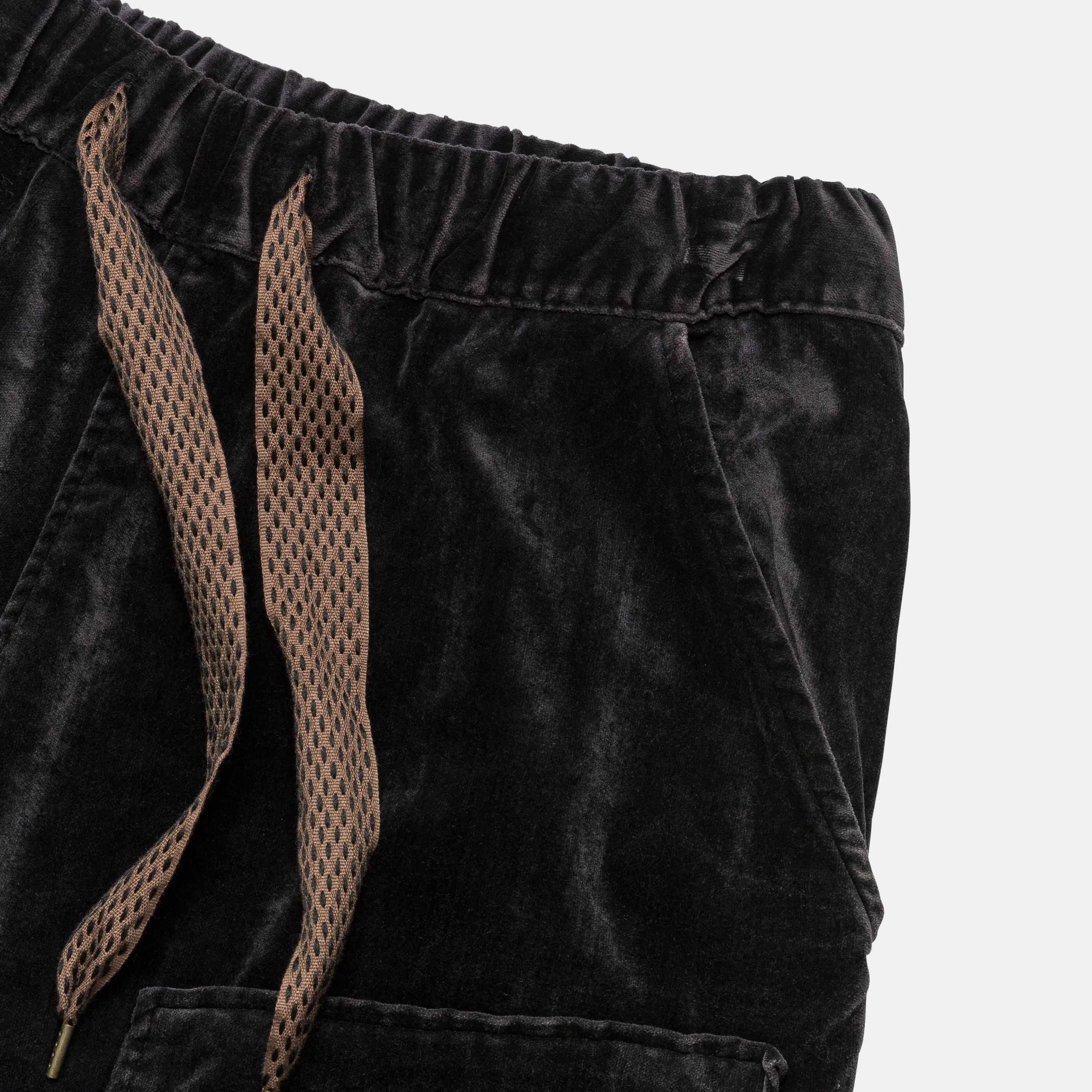 KAPITAL Velveteen CASA Pants - Black