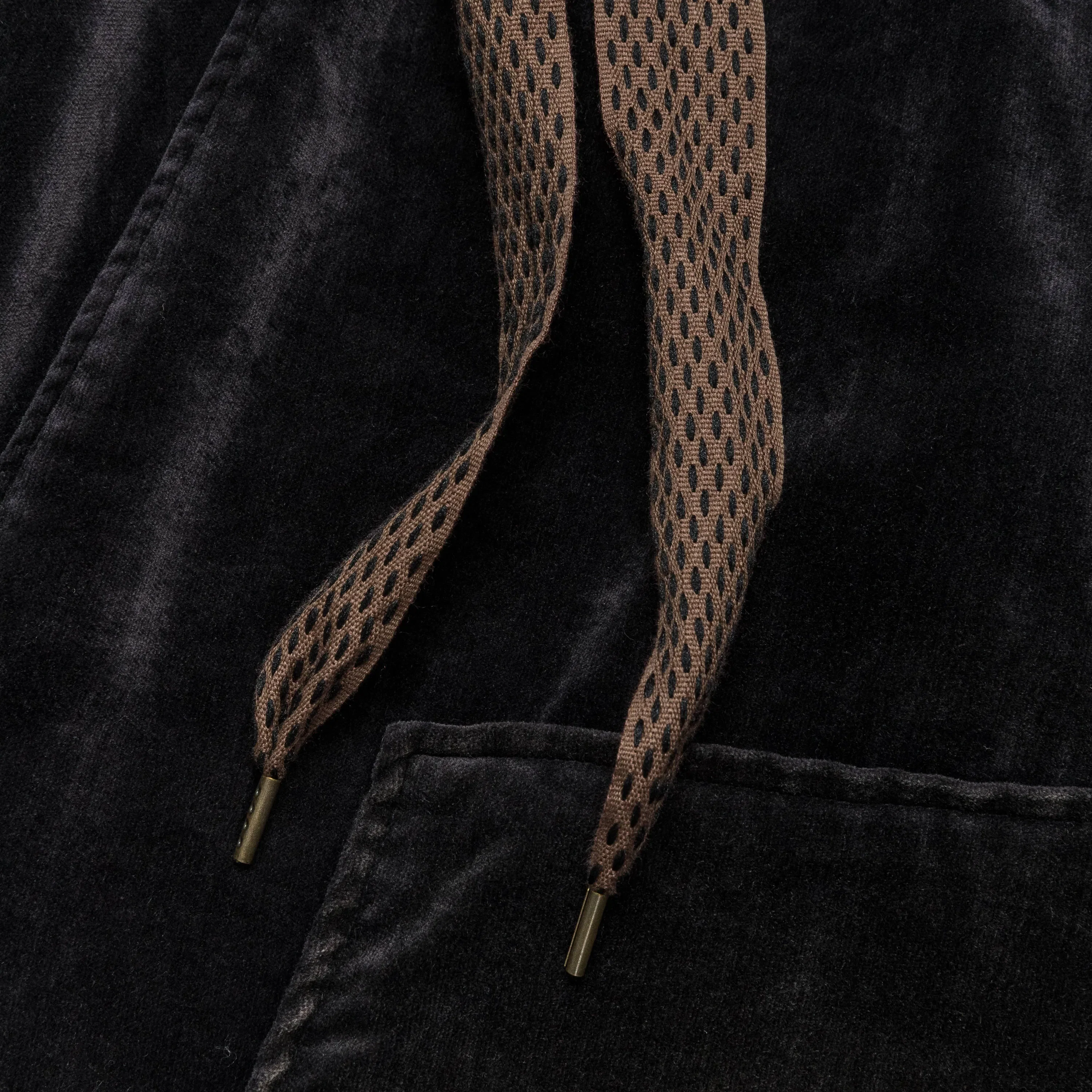 KAPITAL Velveteen CASA Pants - Black