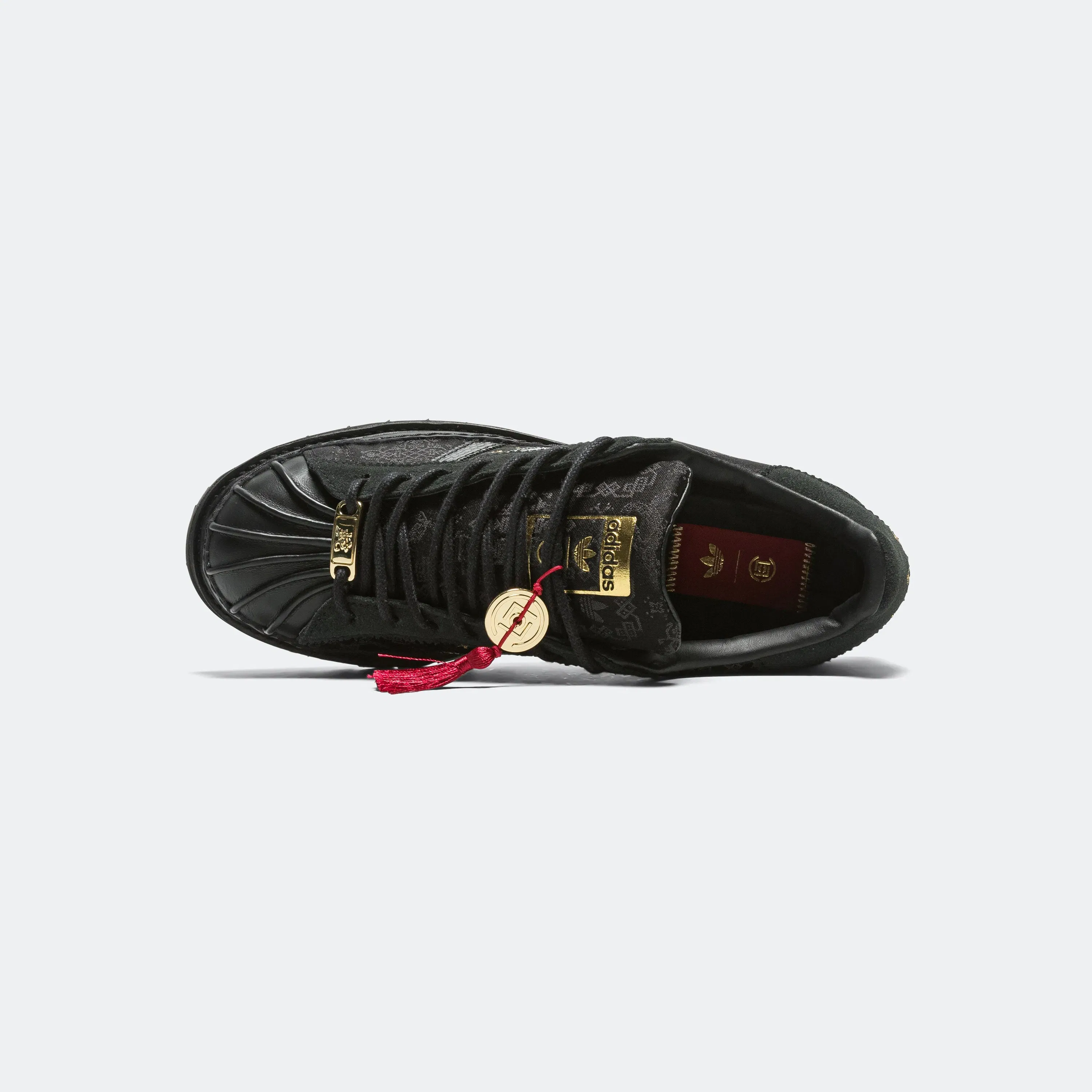 adidas Superstar LNY by Edison Chen x CLOT - Core Black/Carbon-Gold Metallic