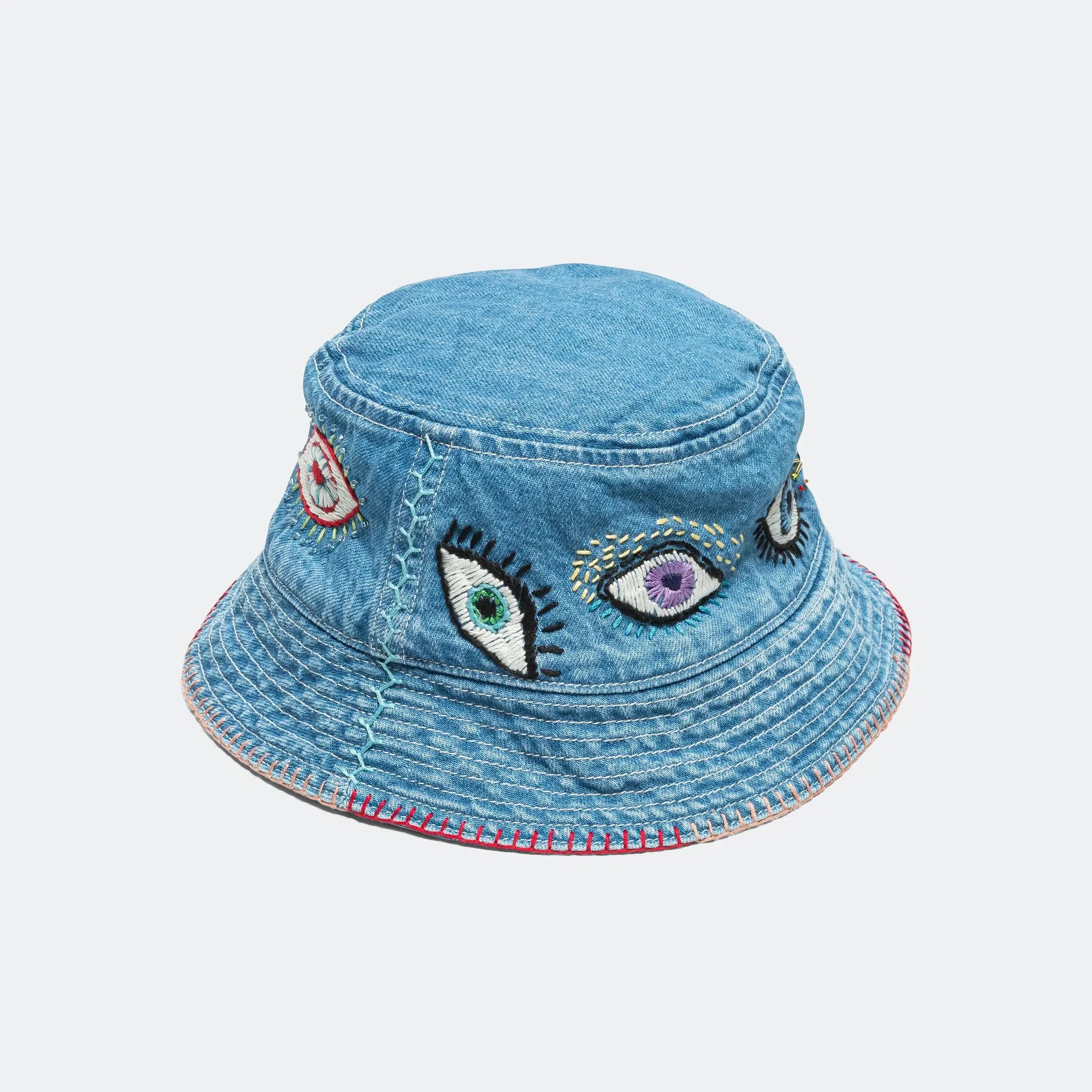 KAPITAL 12ozDenim Bucket Hat (SPEAKEASY) - PRO