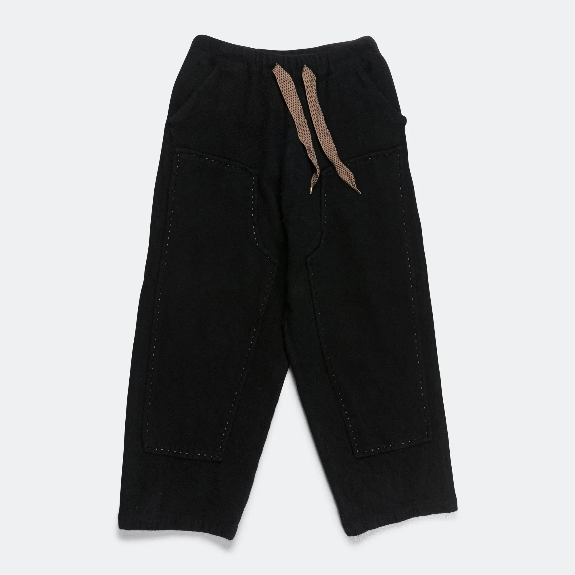 KAPITAL Fulling Wool CASA Pants - Black
