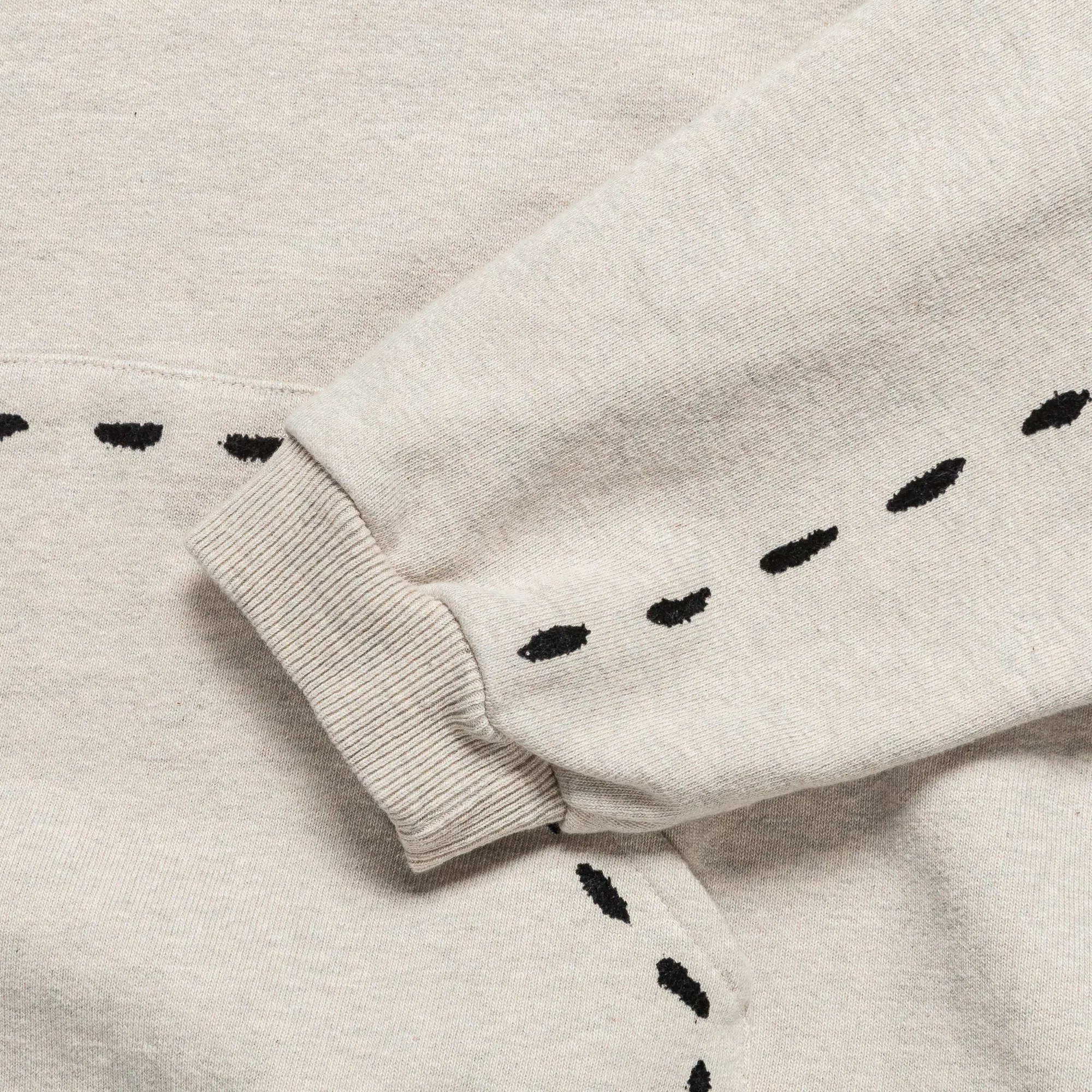 KAPITAL SWT Knit MARIONETTE Hoodie - Ecru