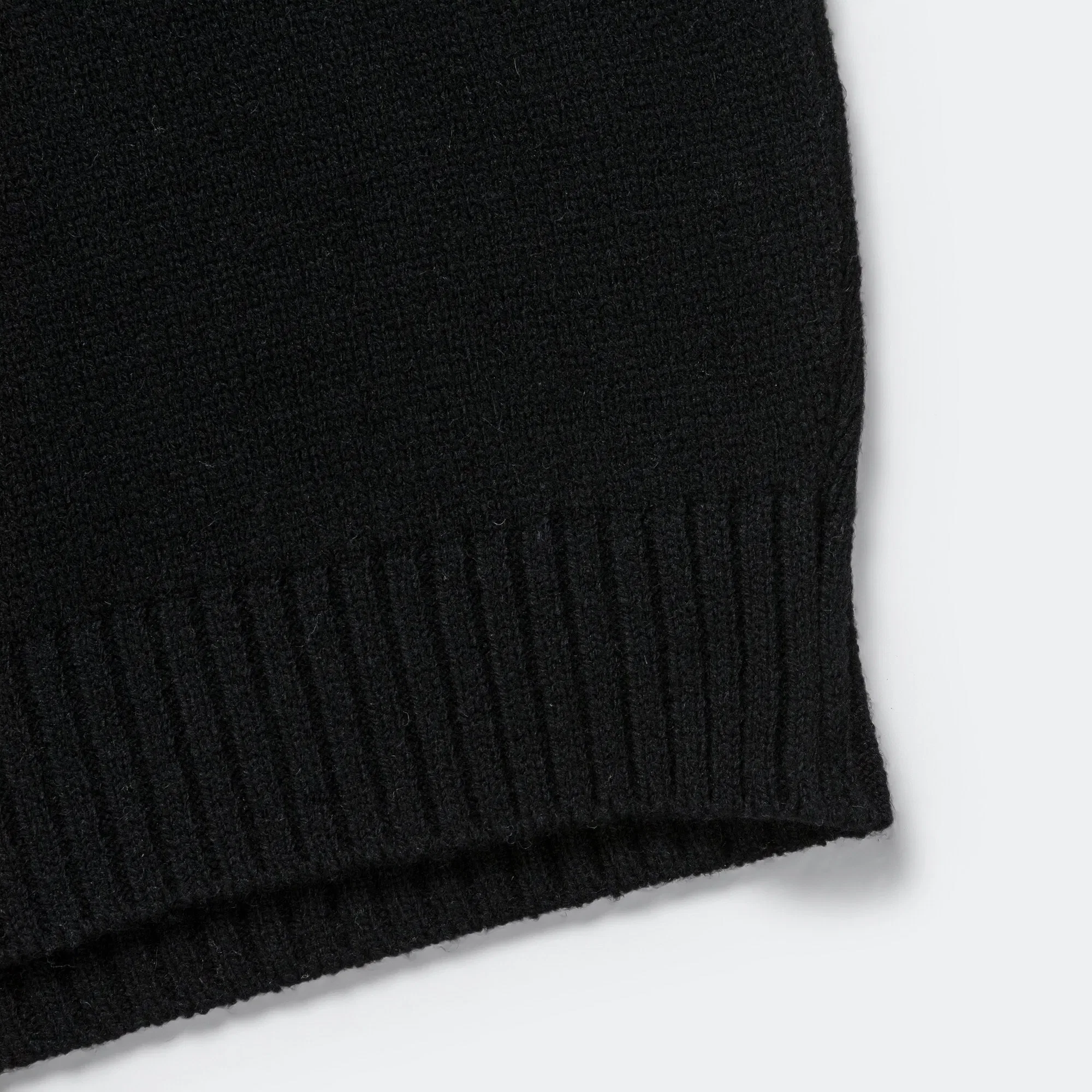 KAPITAL 5G Wool BONE Vest - Black