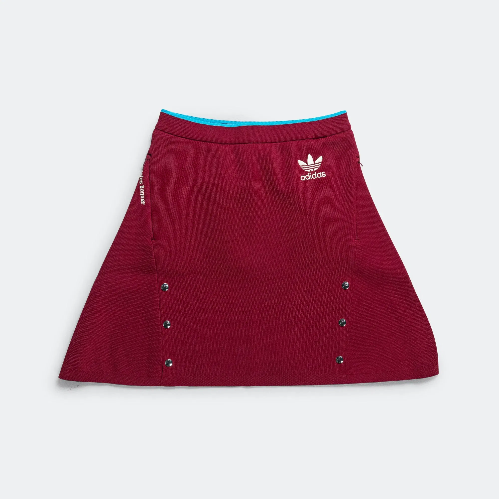 adidas Womens Knit Skirt x Wales Bonner - Core Burgundy