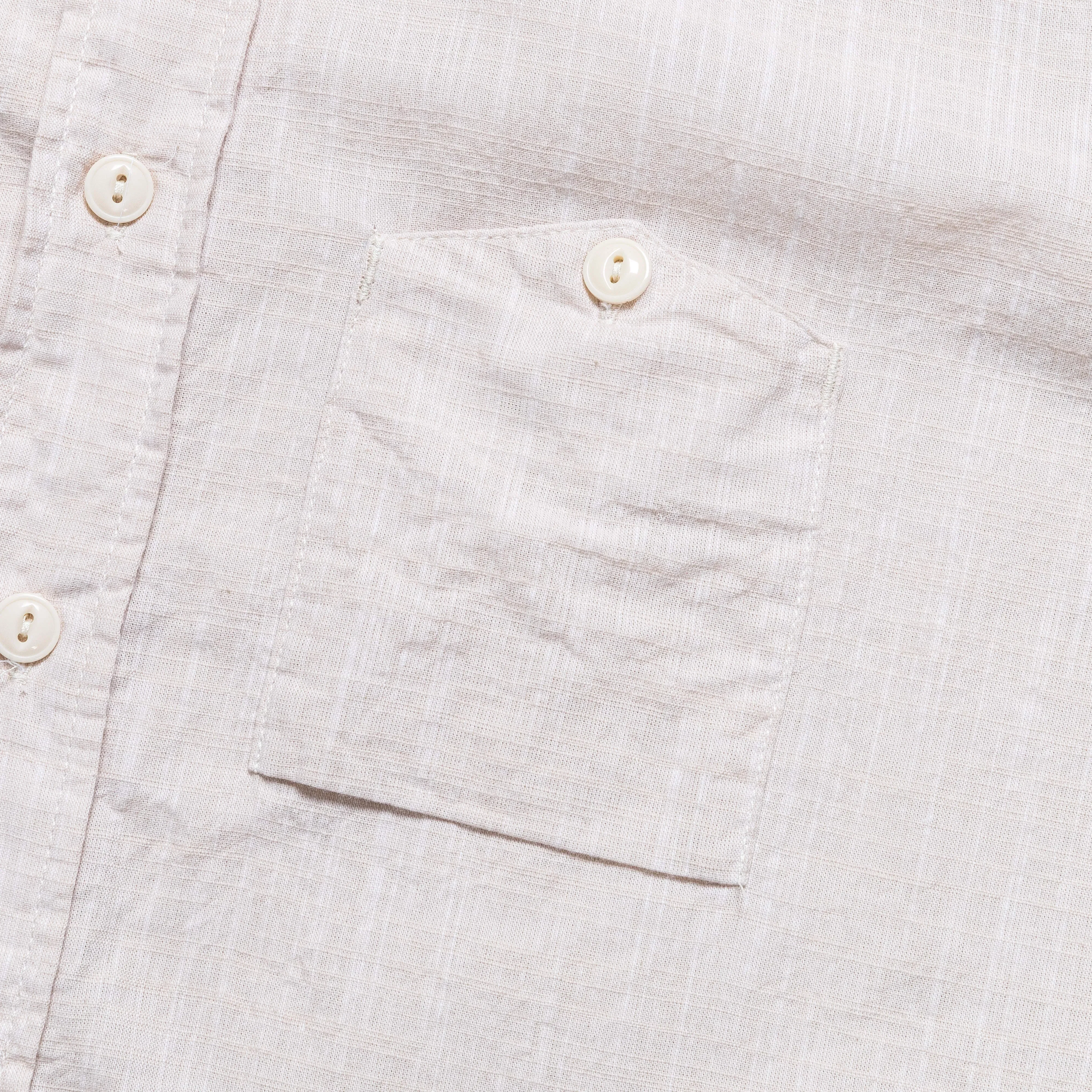 Engineered Garments Work Shirt - Beige Cotton Slab