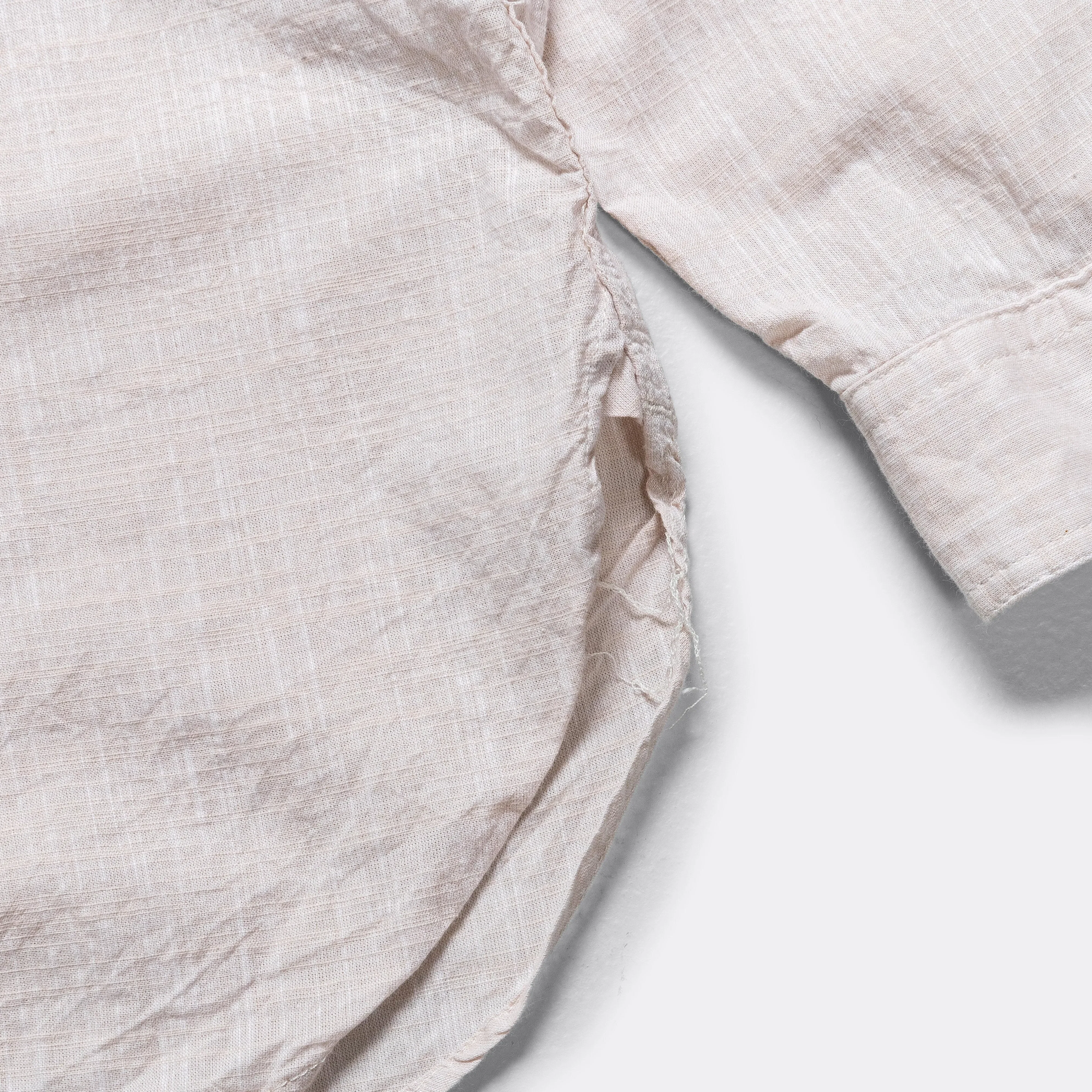 Engineered Garments Work Shirt - Beige Cotton Slab
