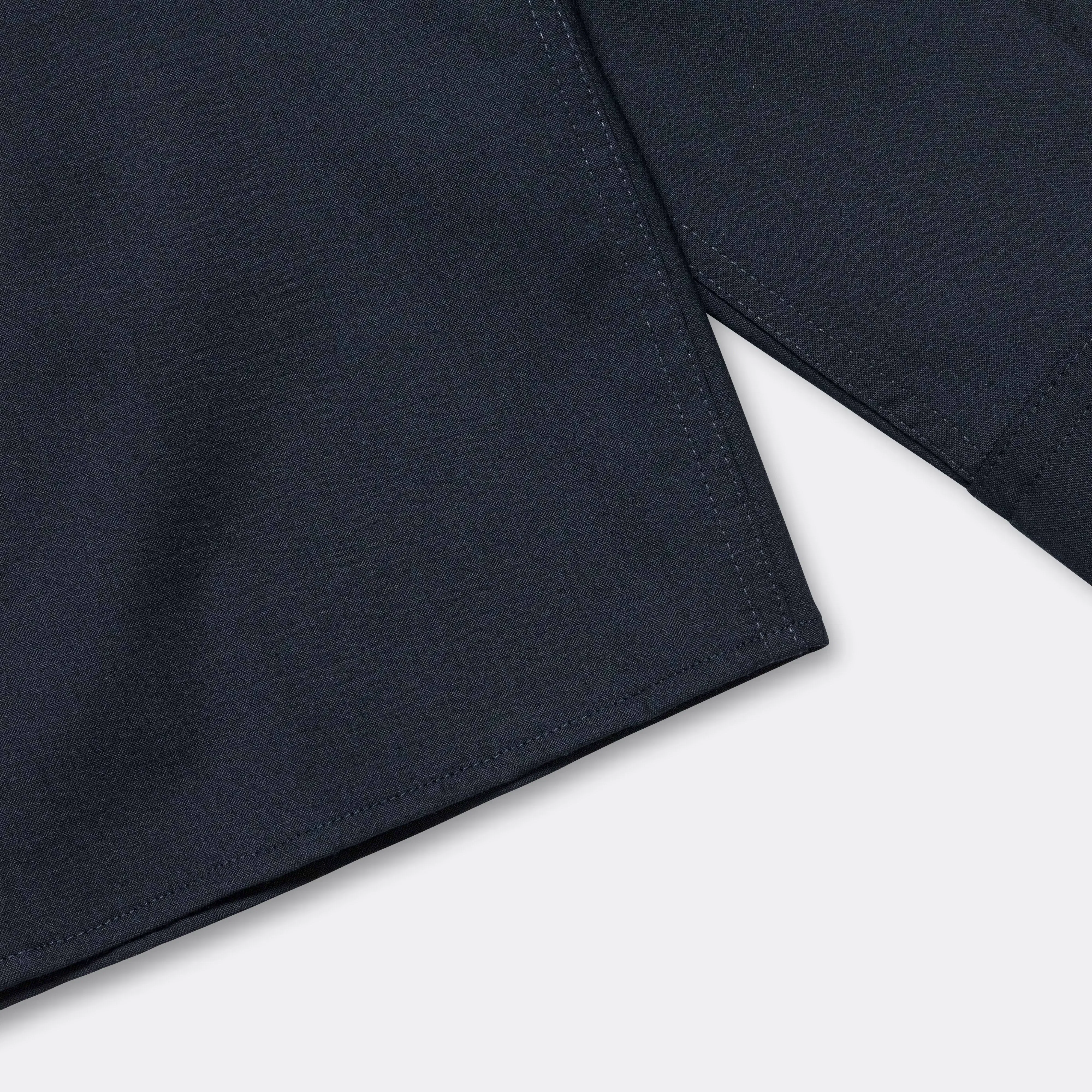 Norse Projects Carsten Light Wool Shirt - Dark Navy