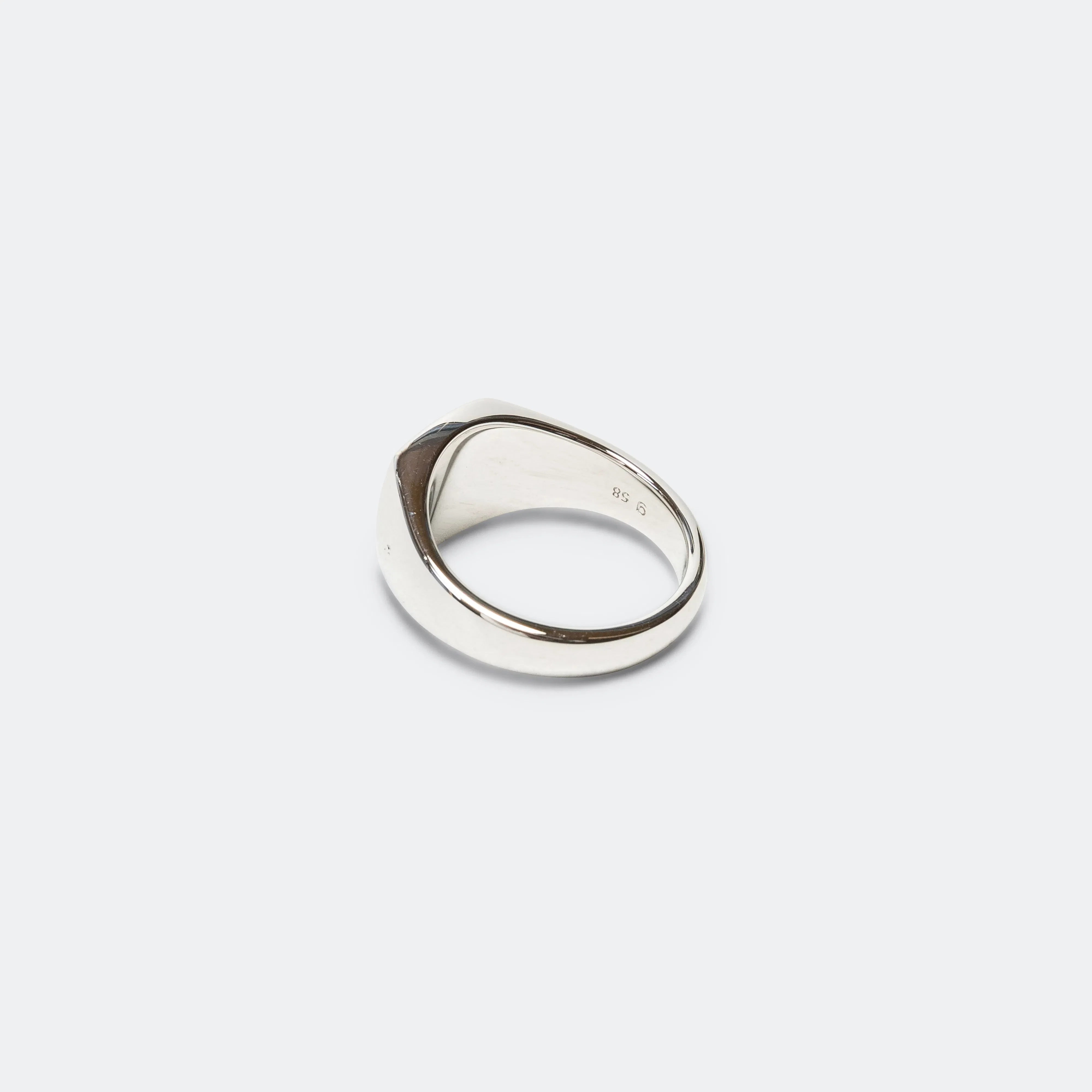 Tom Wood Kay Ring Blue Hawk Eye - 925 Silver
