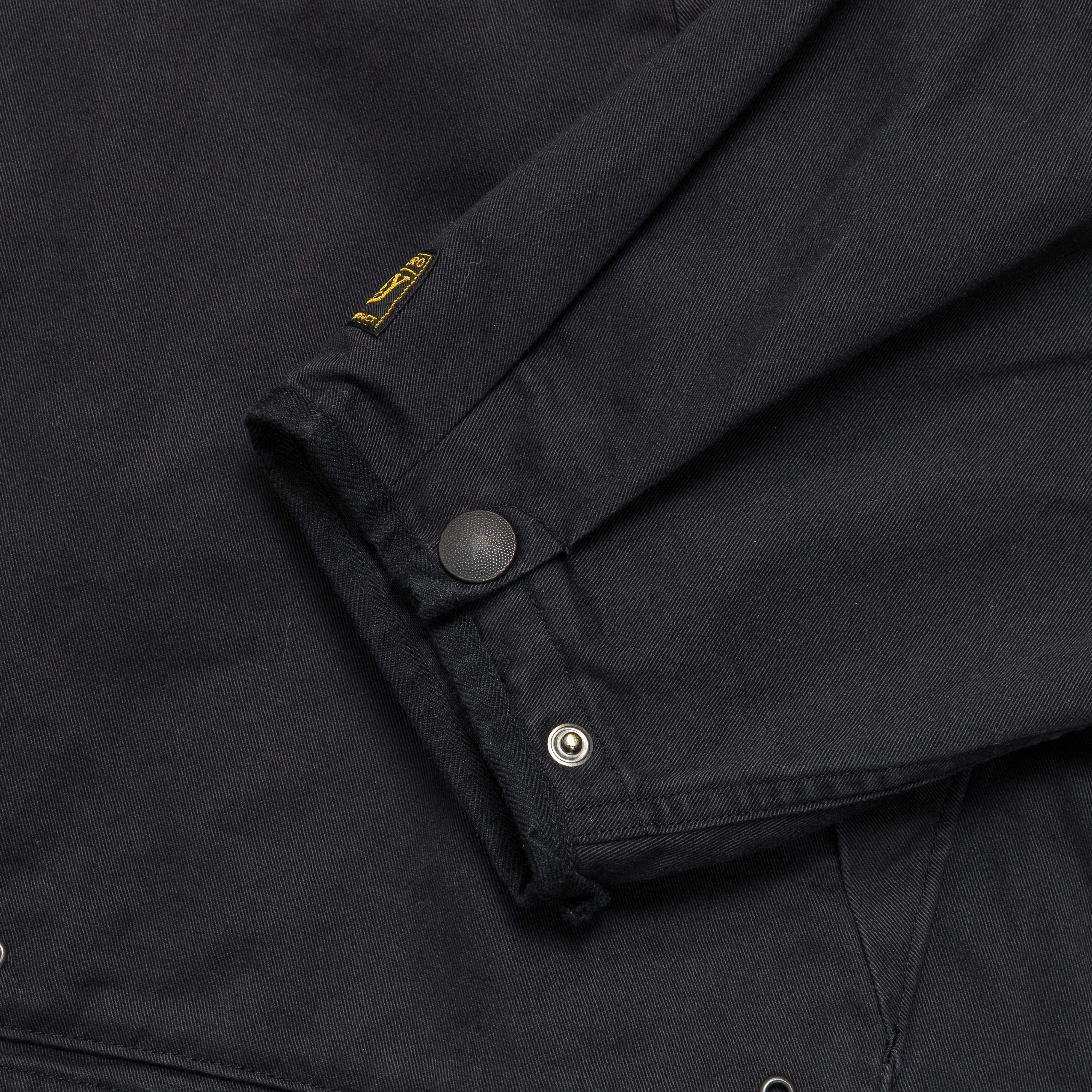 KAPITAL Chino × BOA Fleece NORDIC Anorak - Black
