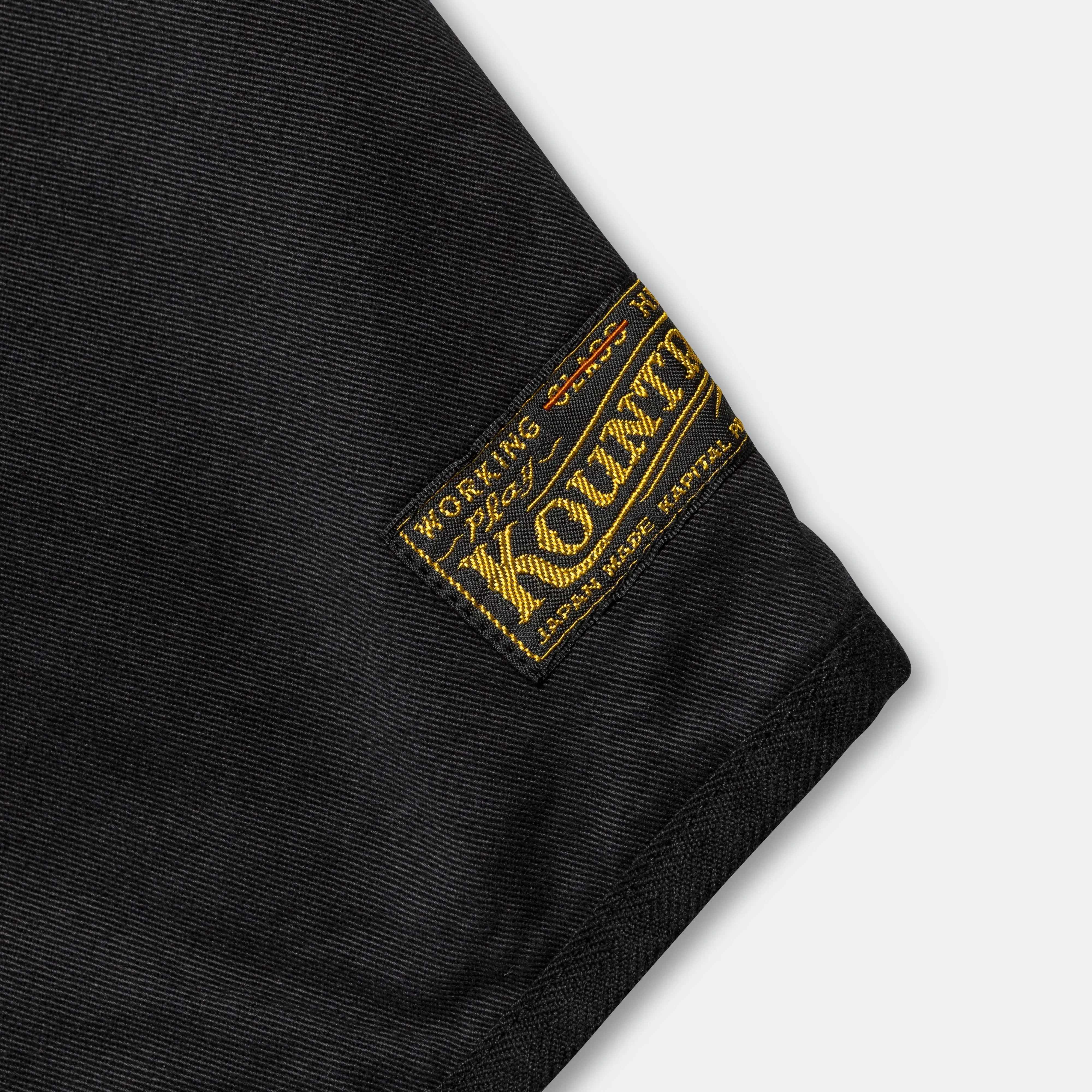 KAPITAL Chino × BOA Fleece NORDIC Anorak - Black