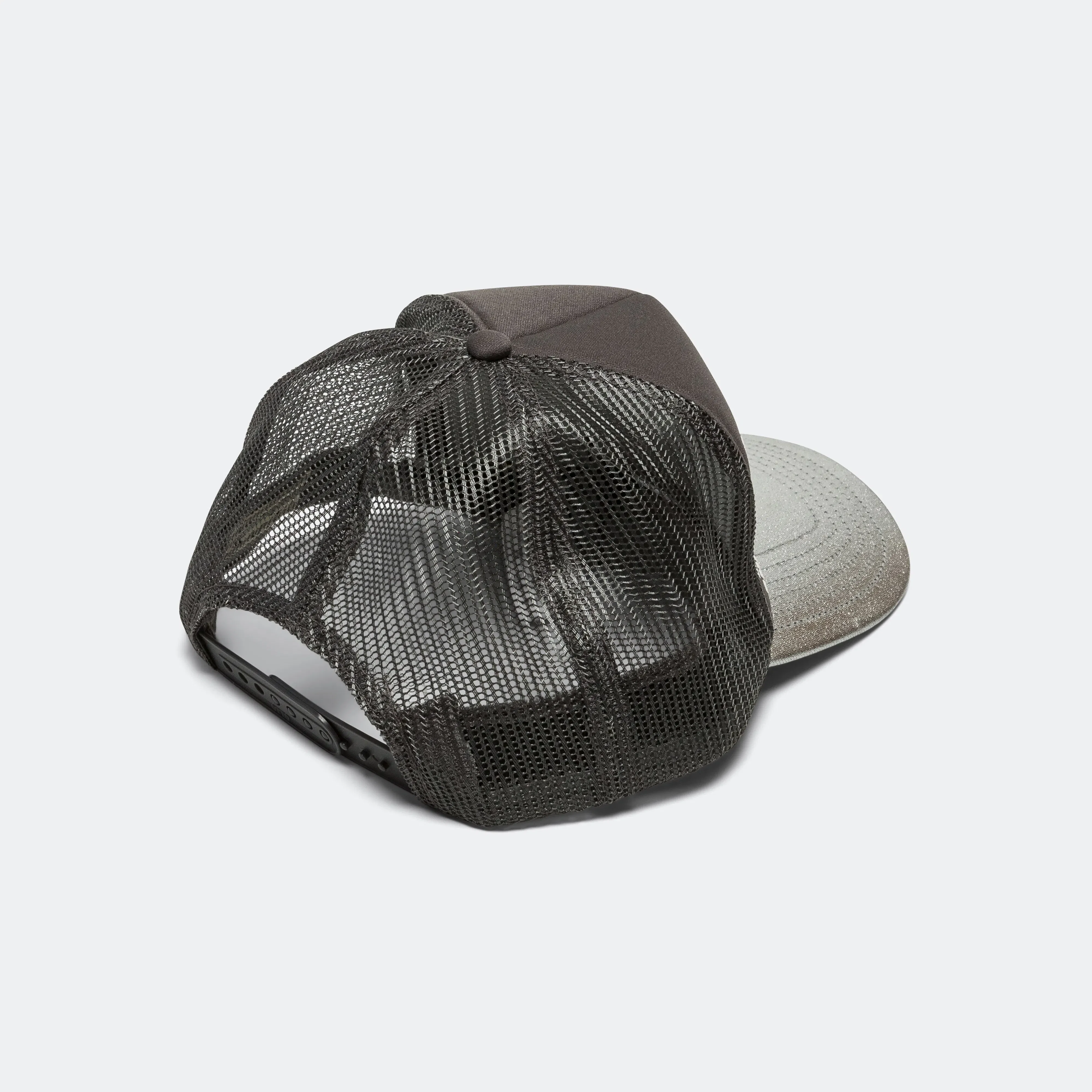 KAPITAL KOUNTRY PEARL Clutcher Silver Brim Truck Cap - Grey